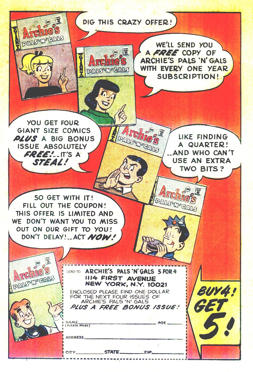 Read online Archie's Madhouse comic -  Issue #56 - 11