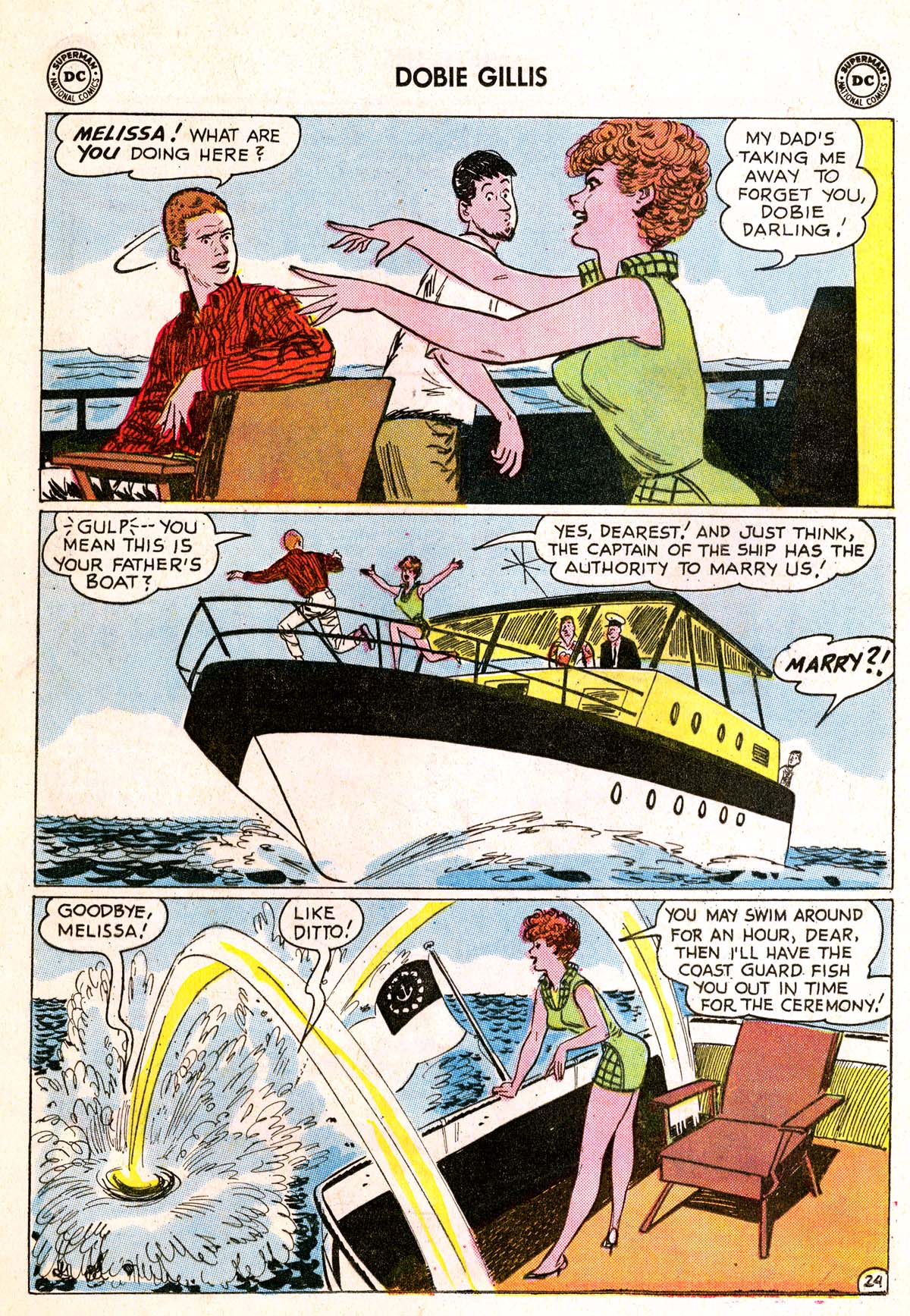 Read online Many Loves of Dobie Gillis comic -  Issue #8 - 32