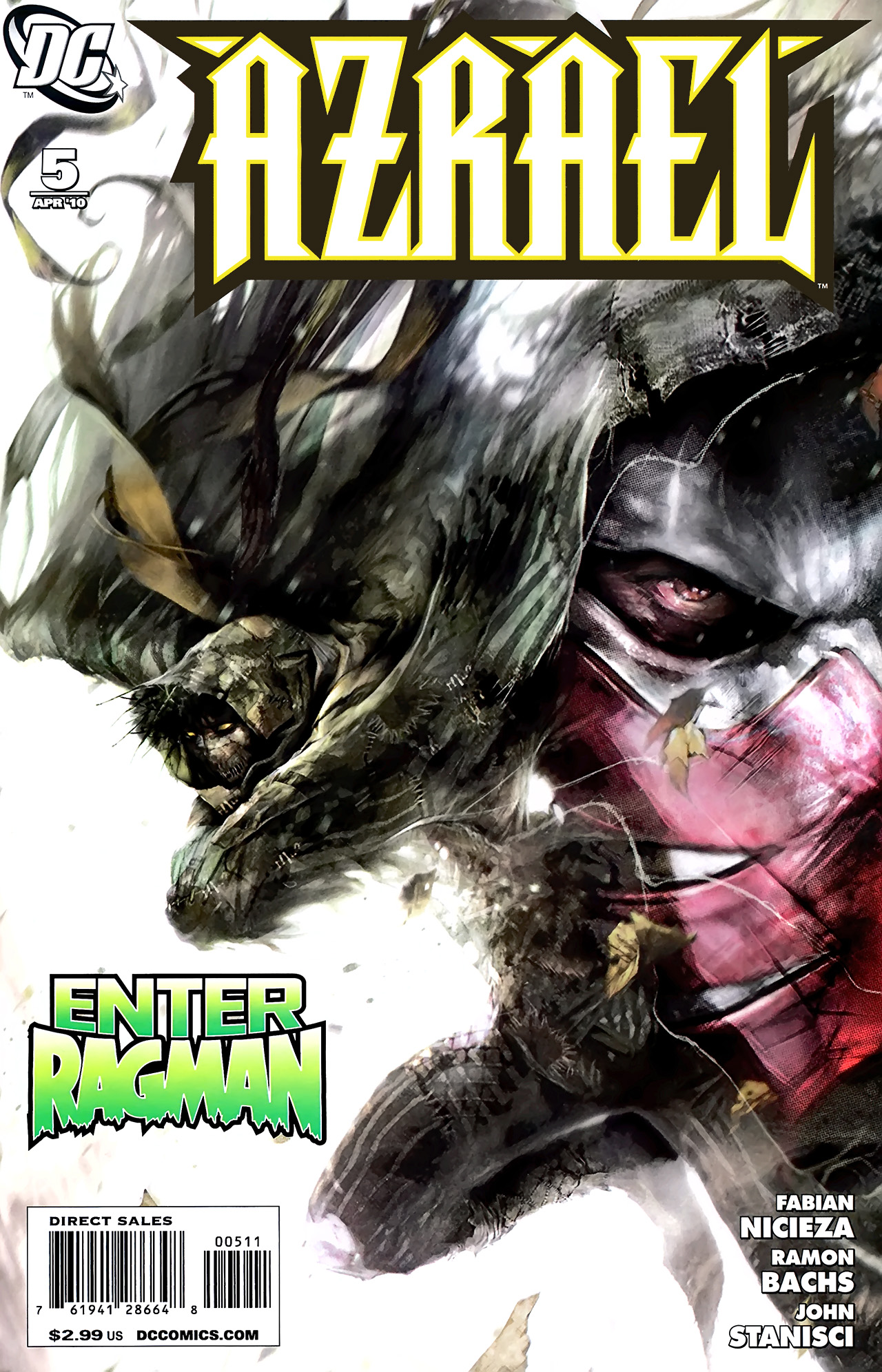 Read online Azrael (2009) comic -  Issue #5 - 1