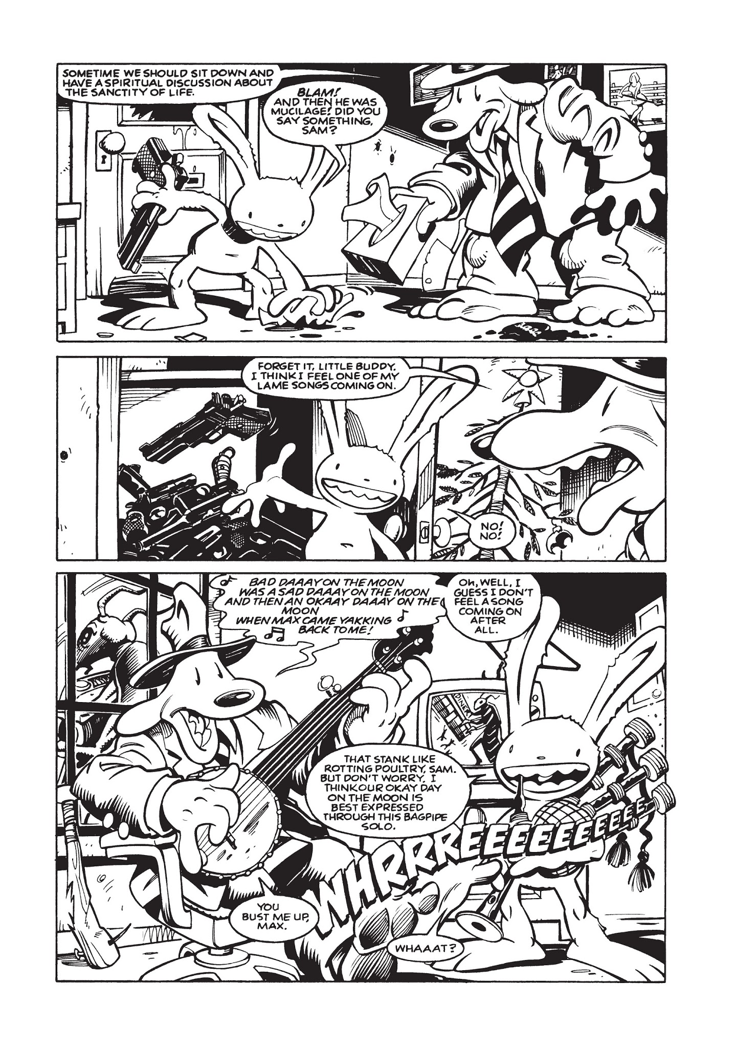 Read online Sam & Max Surfin' The Highway comic -  Issue # TPB - 117