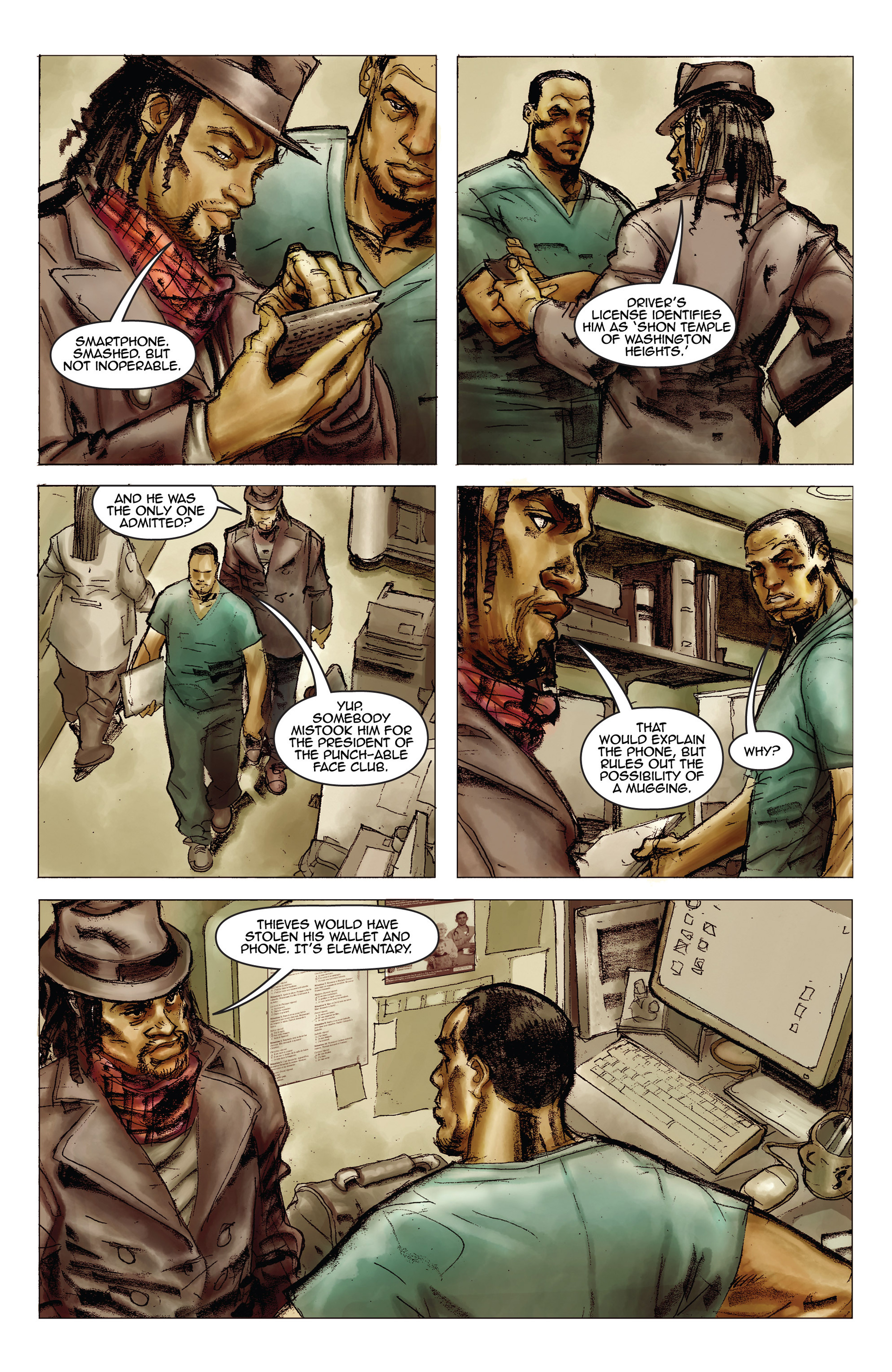 Read online Watson And Holmes comic -  Issue #1 - 7