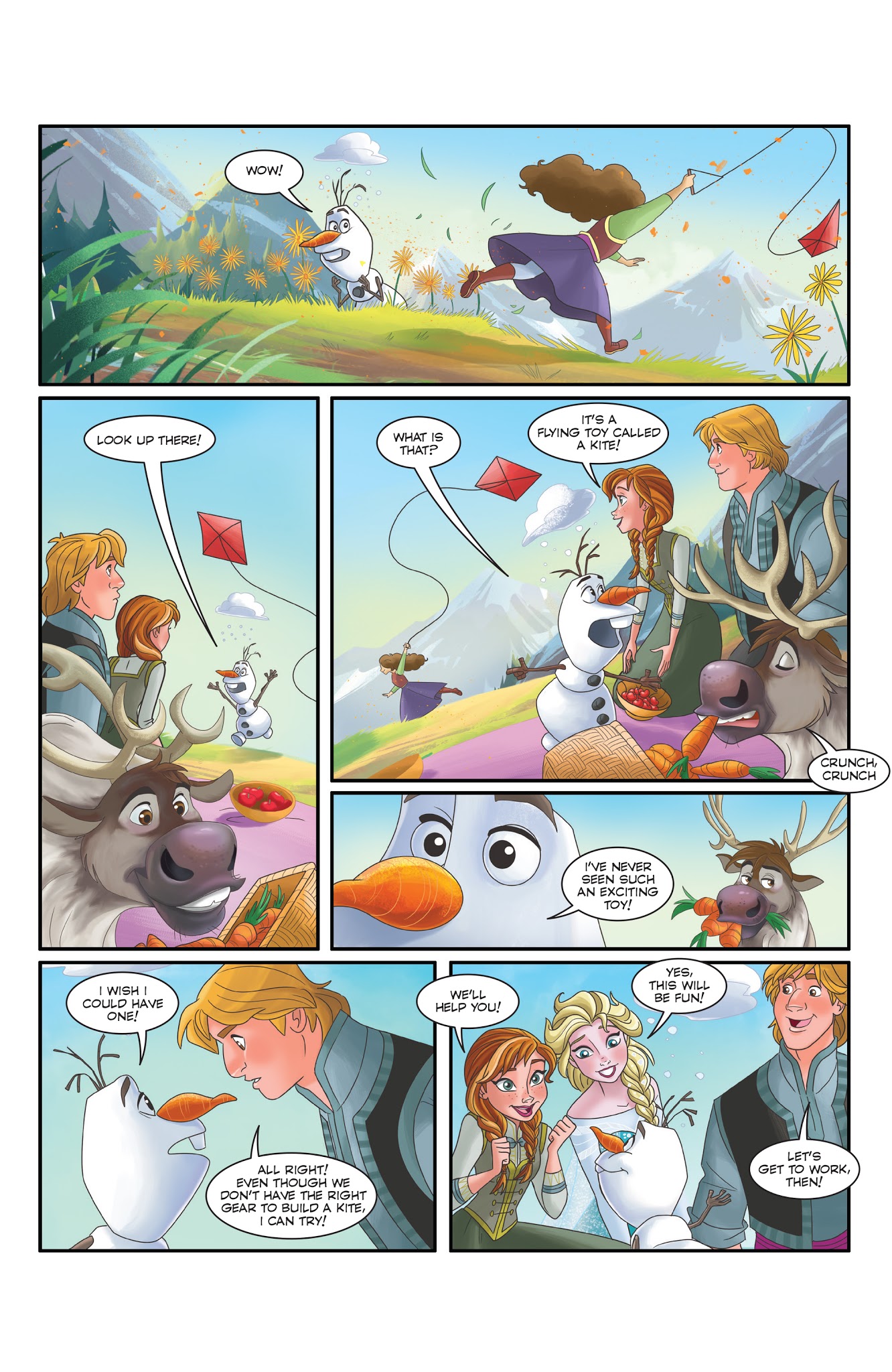 Read online Disney Frozen comic -  Issue #5 - 4