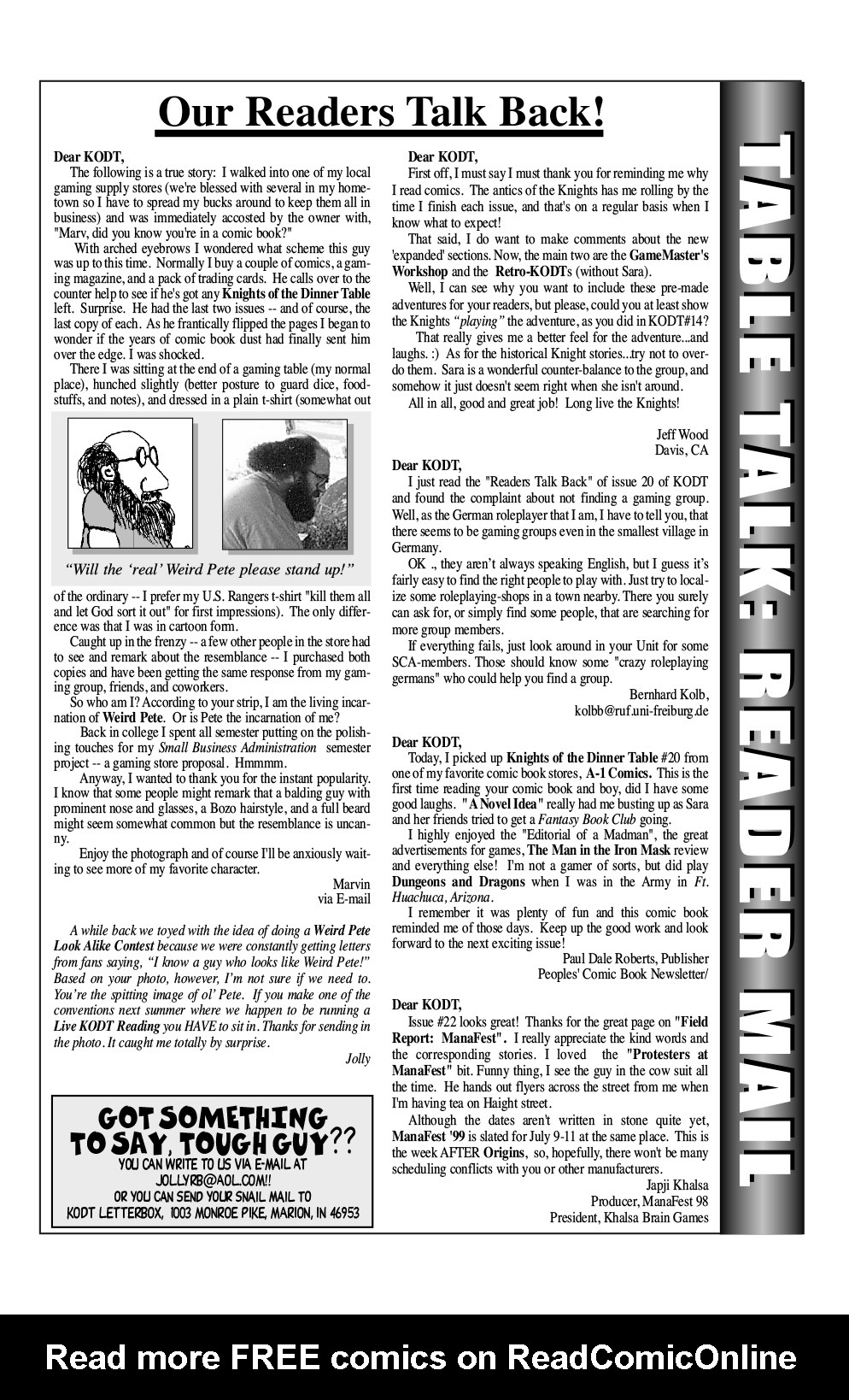 Read online Knights of the Dinner Table comic -  Issue #24 - 5