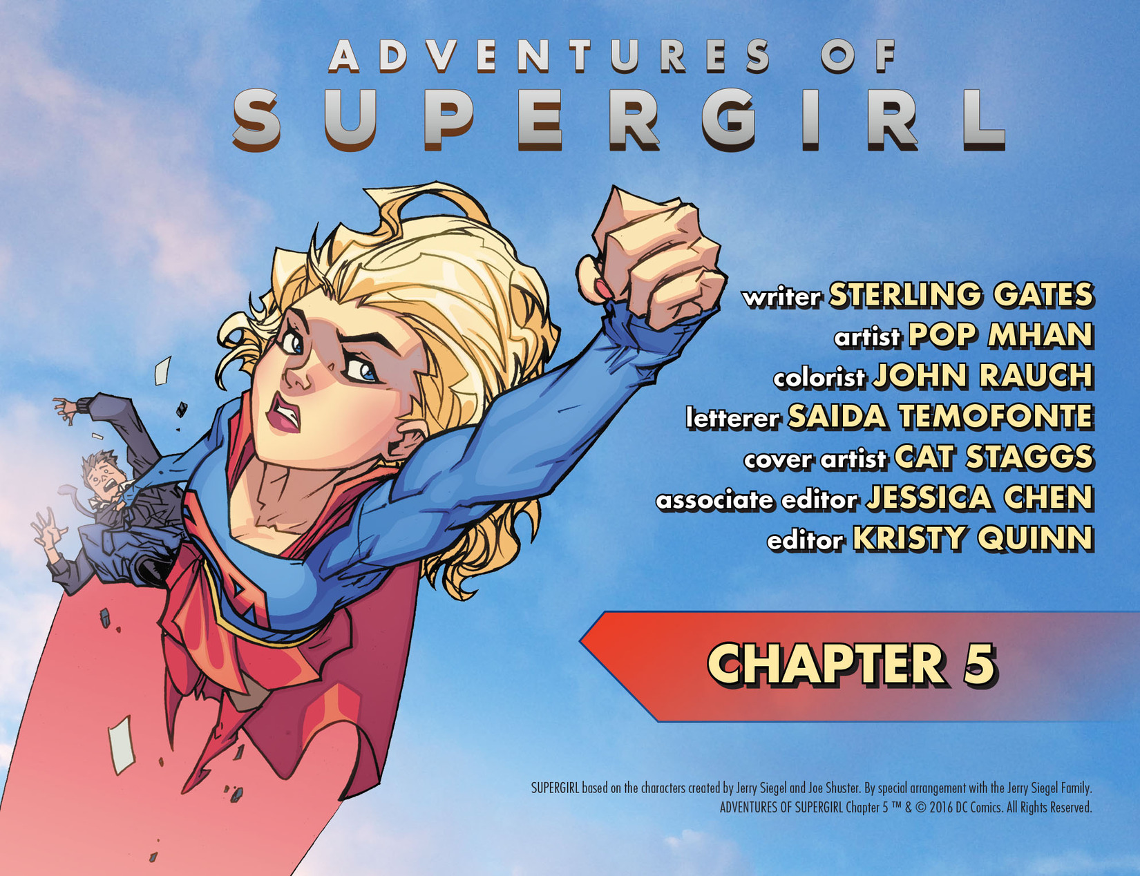 Read online Adventures of Supergirl comic -  Issue #5 - 2
