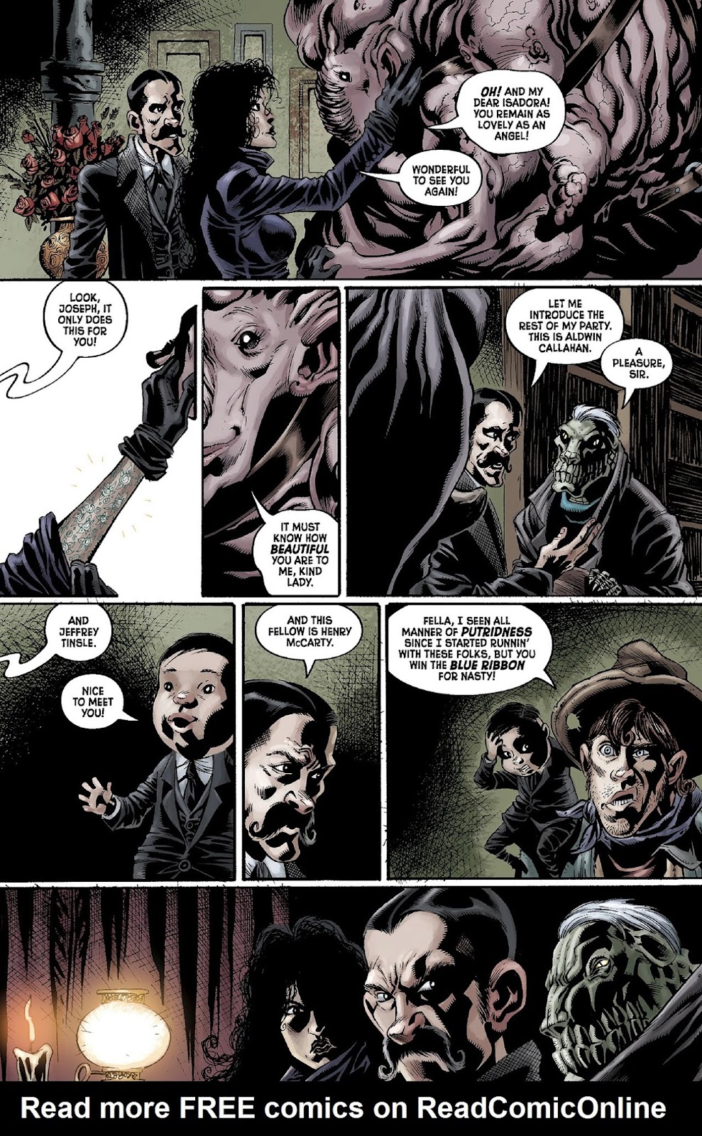 Billy the Kid's Old Timey Oddities and the Ghastly Fiend of London issue 1 - Page 8