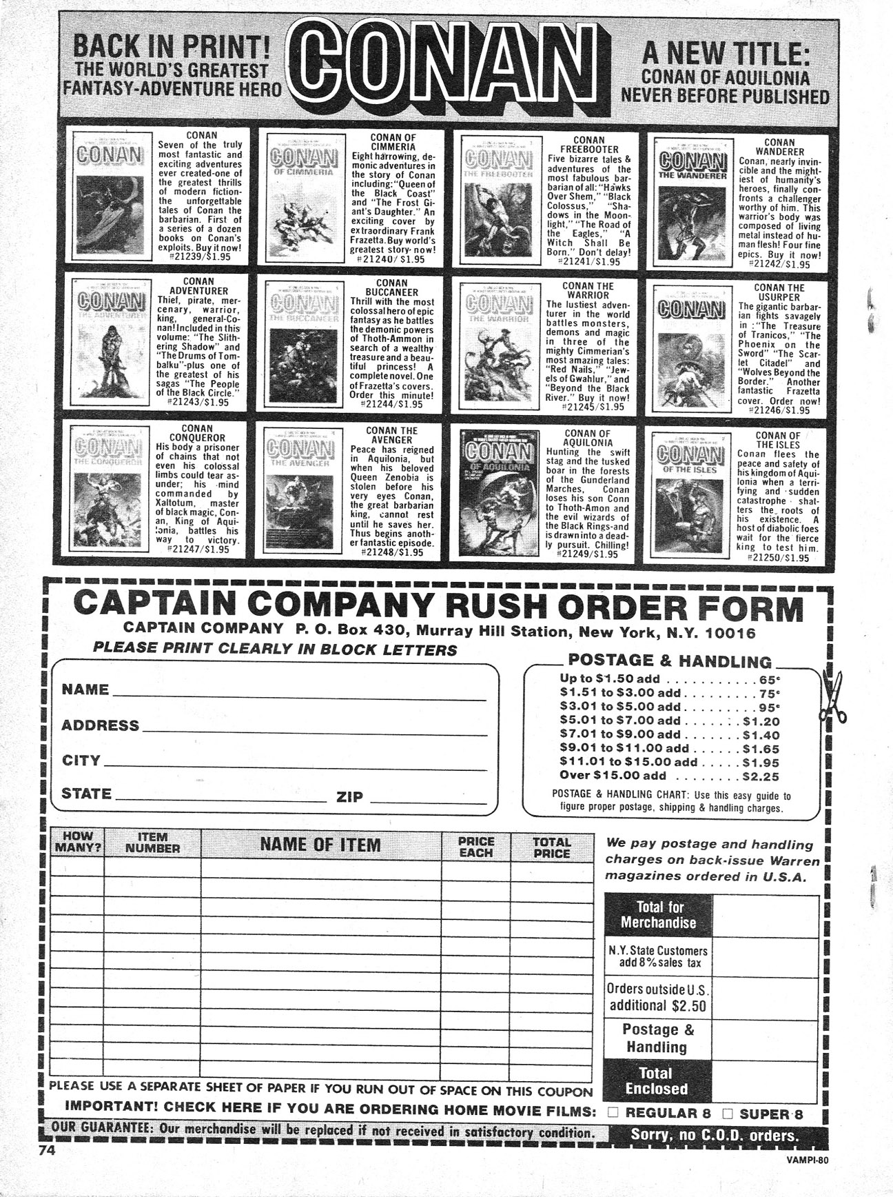 Read online Vampirella (1969) comic -  Issue #80 - 74