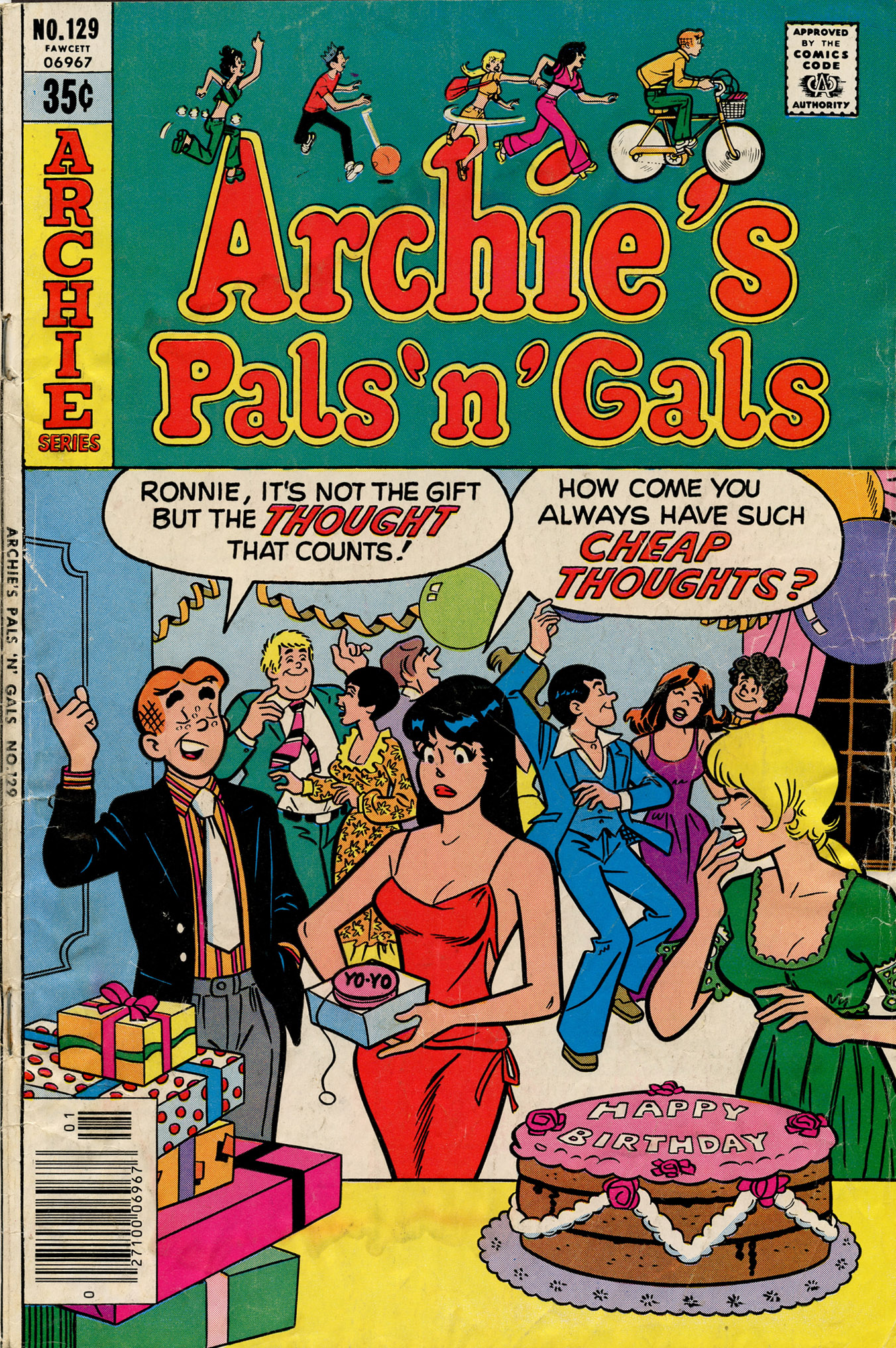 Read online Archie's Pals 'N' Gals (1952) comic -  Issue #129 - 1