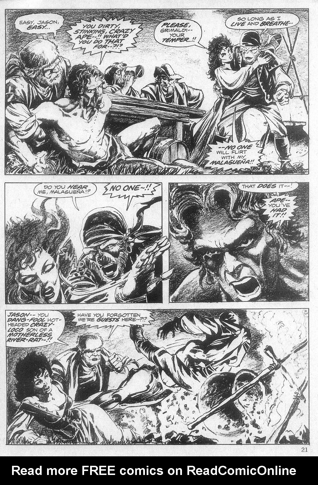 Read online Planet of the Apes comic -  Issue #6 - 21
