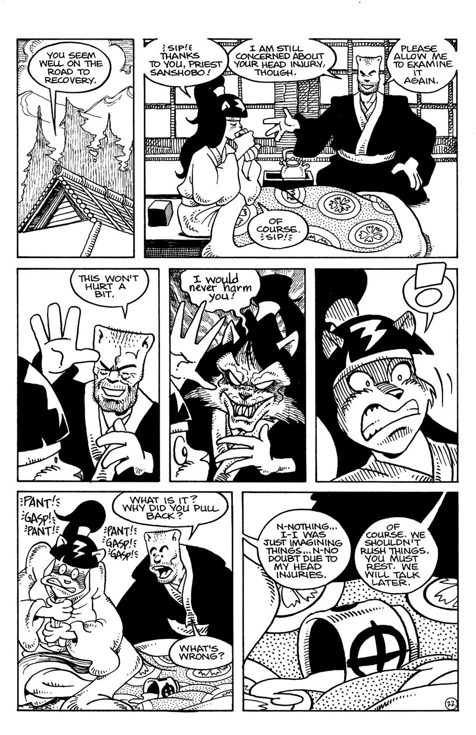Read online Usagi Yojimbo (1996) comic -  Issue #20 - 24