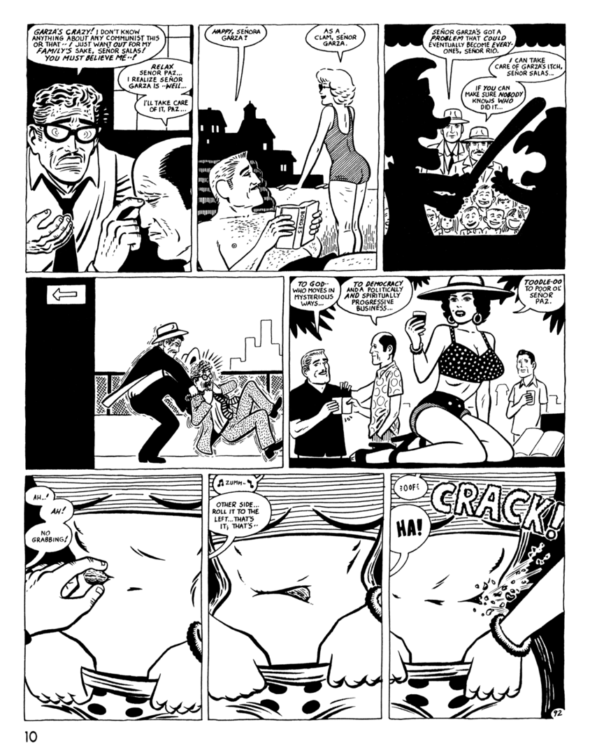 Read online Love and Rockets (1982) comic -  Issue #36 - 12