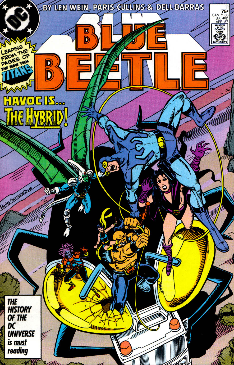 Blue Beetle (1986) issue 11 - Page 1