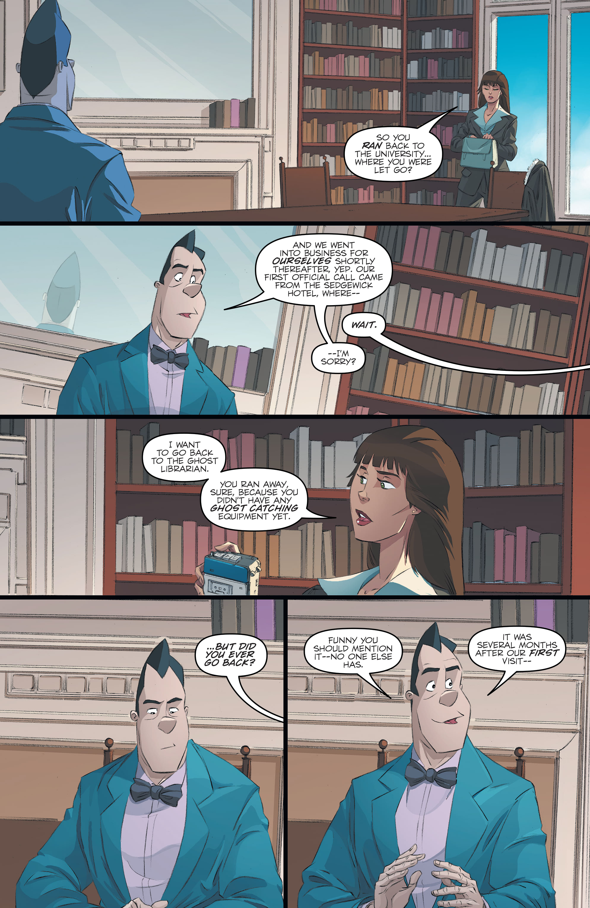 Read online Ghostbusters: Year One comic -  Issue #2 - 12