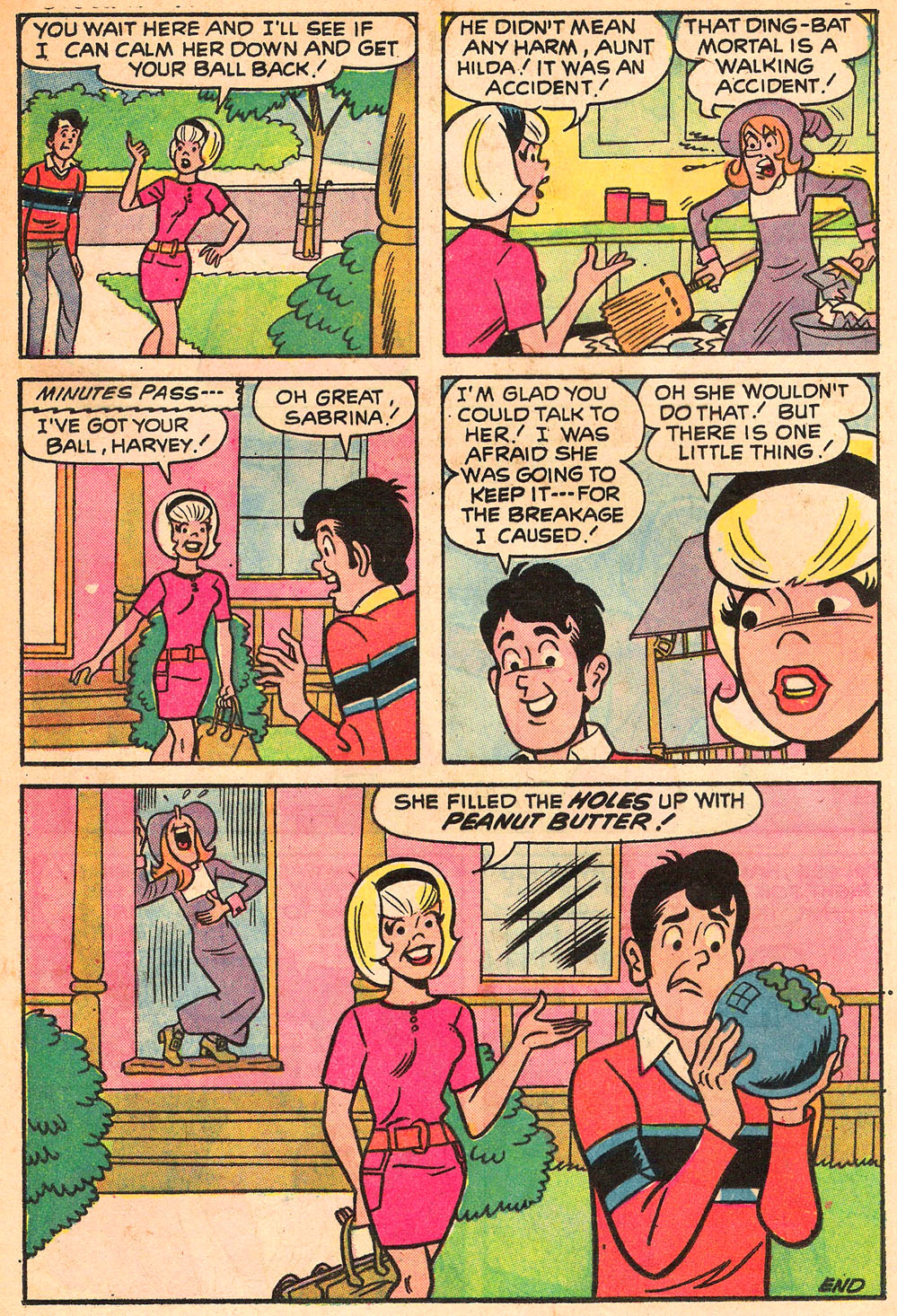 Read online Sabrina The Teenage Witch (1971) comic -  Issue #13 - 32