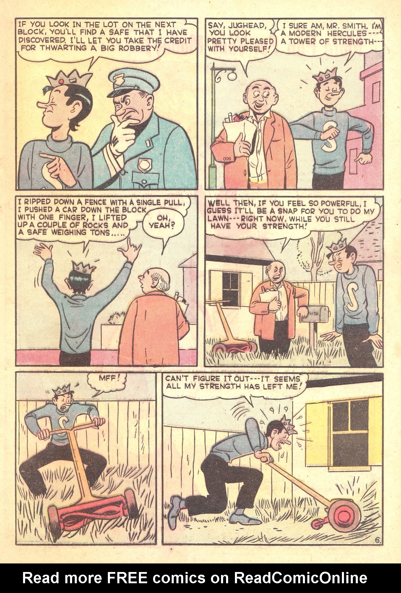 Read online Pep Comics comic -  Issue #92 - 17