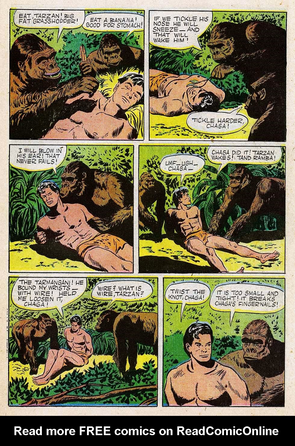 Read online Tarzan (1948) comic -  Issue #13 - 31