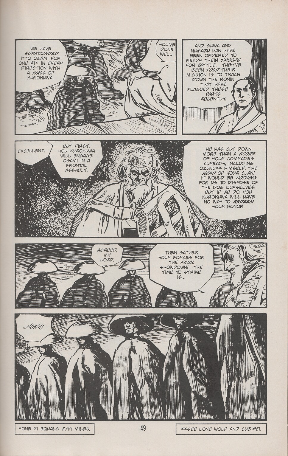 Read online Lone Wolf and Cub comic -  Issue #32 - 58