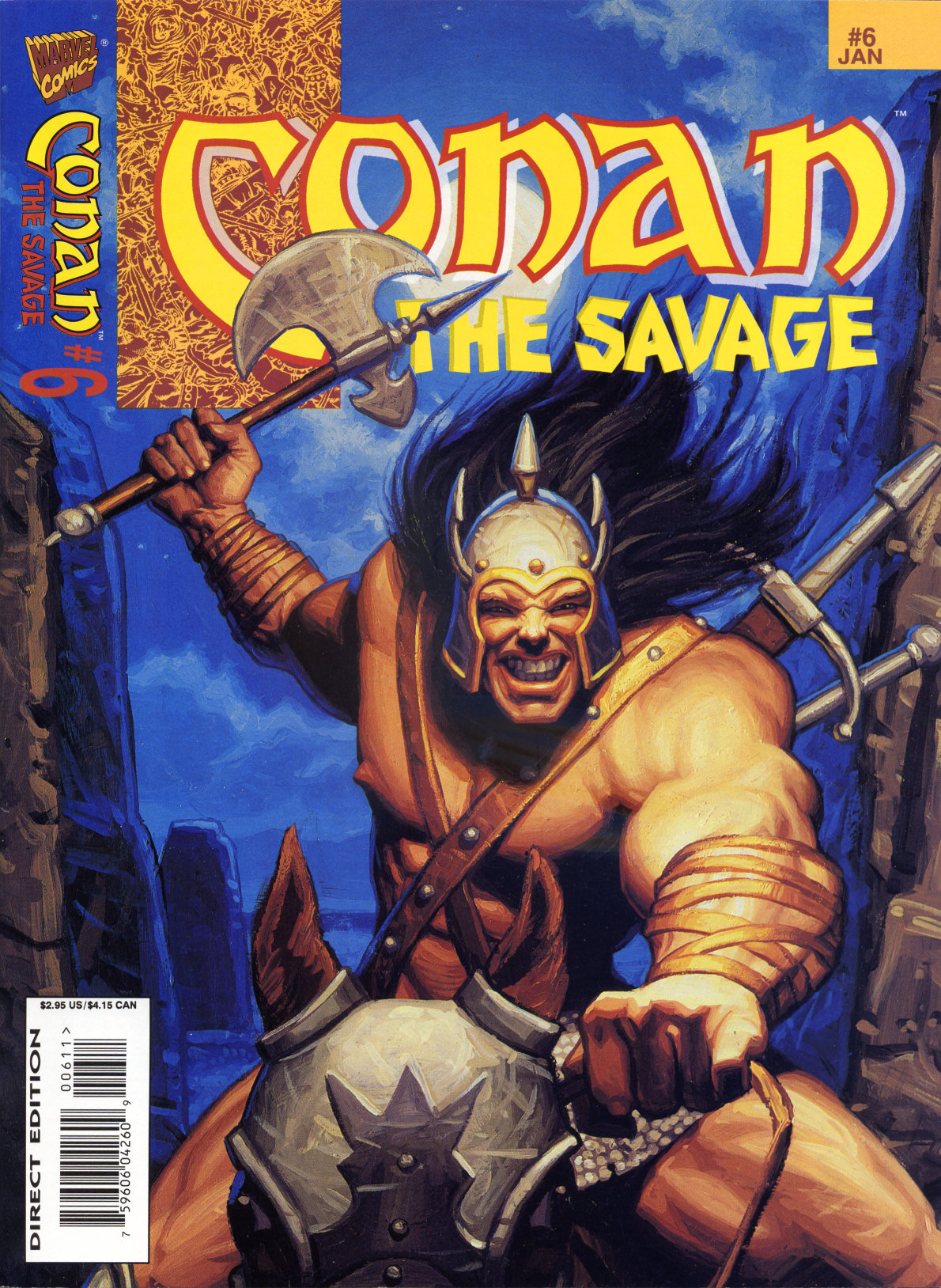 Read online Conan the Savage comic -  Issue #6 - 1