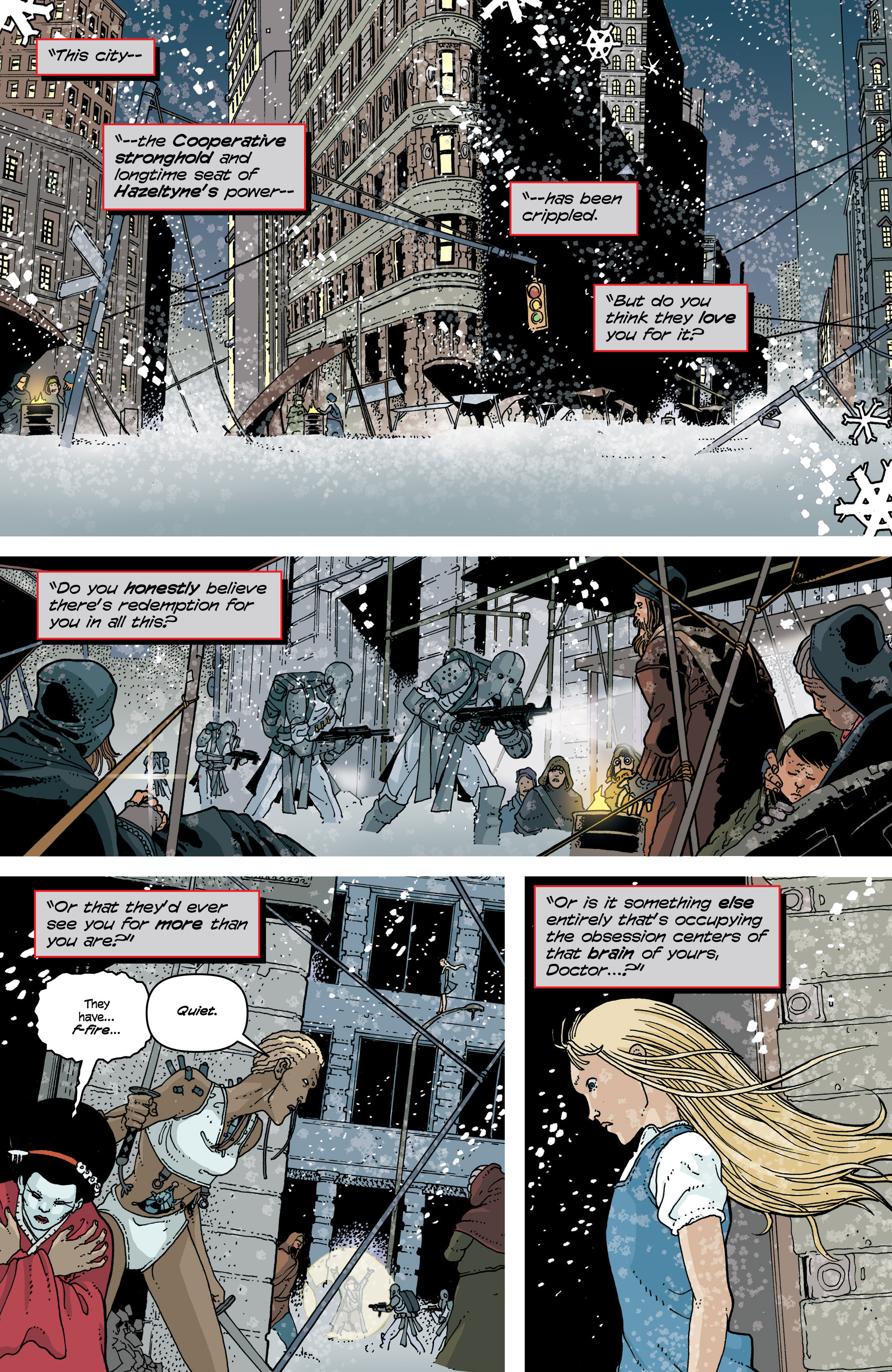 Read online Snowfall comic -  Issue #8 - 8