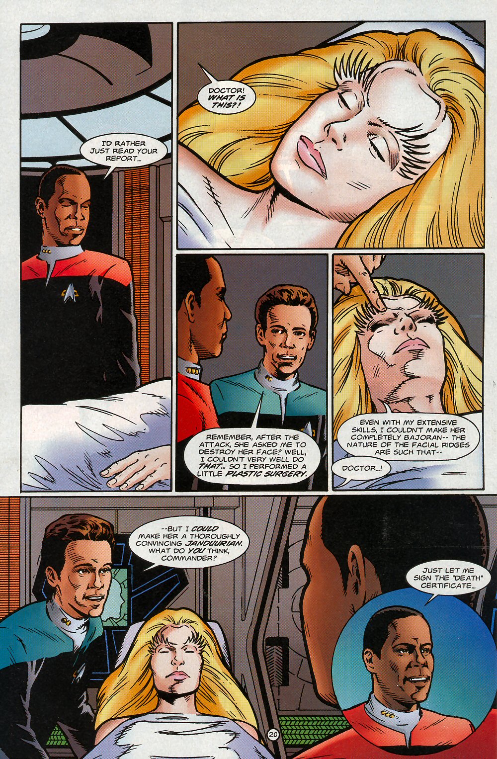 Read online Star Trek: Deep Space Nine (1993) comic -  Issue #17 - 20