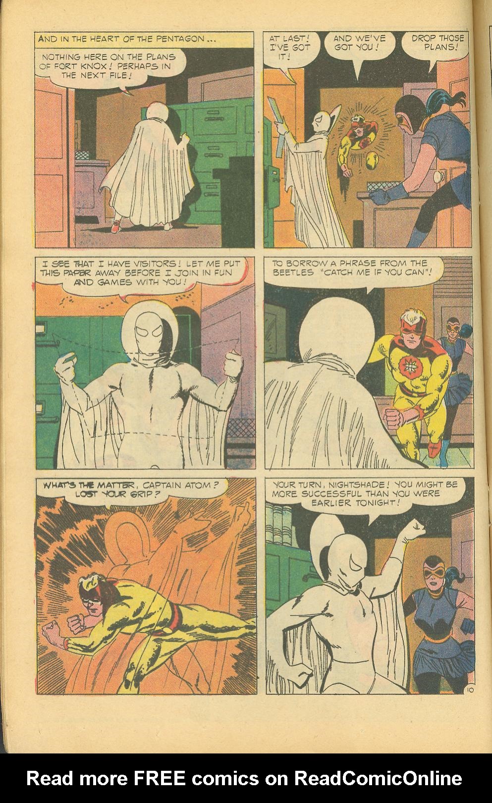 Read online Captain Atom (1965) comic -  Issue #82 - 16