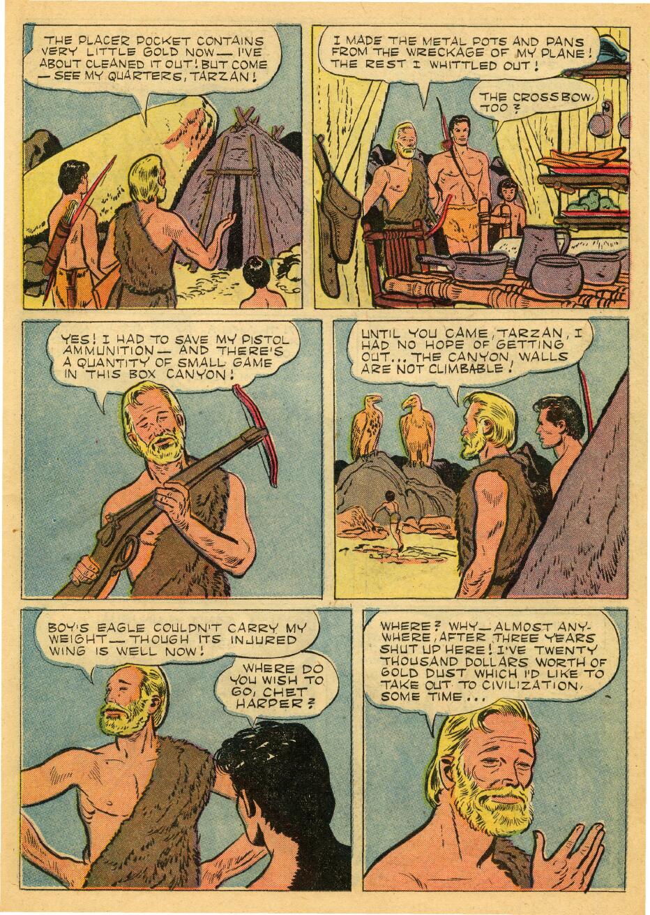 Read online Tarzan (1948) comic -  Issue #63 - 11