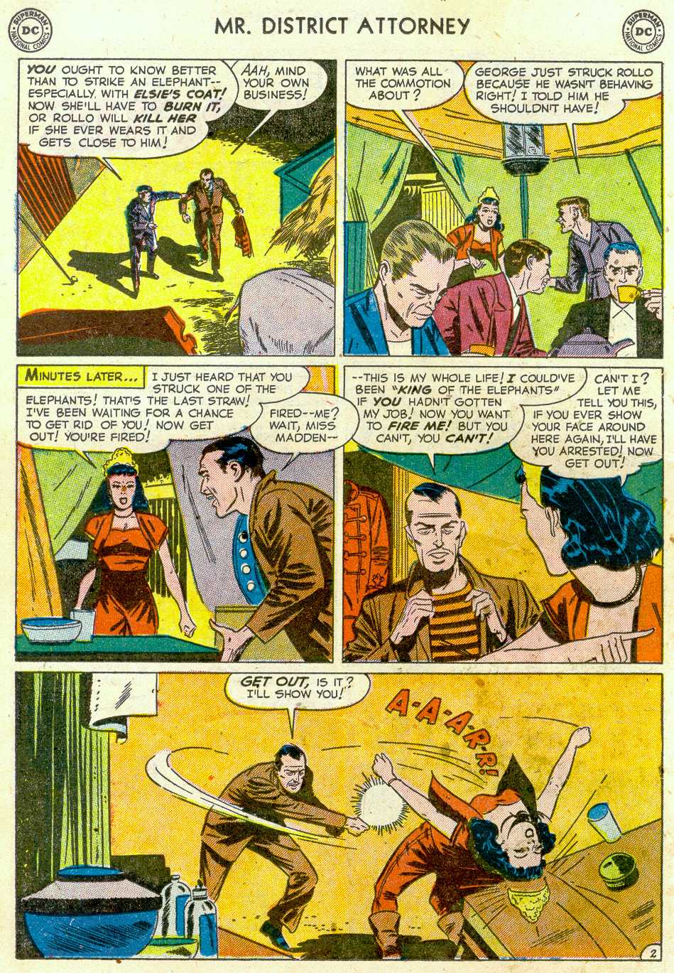Read online Mr. District Attorney comic -  Issue #24 - 28