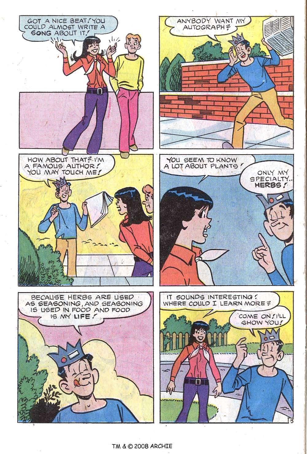 Read online Jughead (1965) comic -  Issue #258 - 22