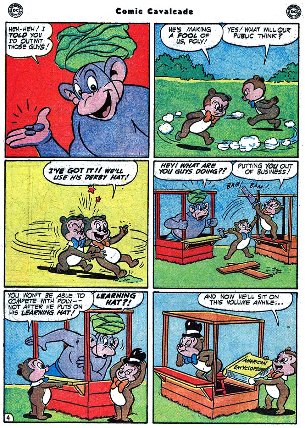 Read online Comic Cavalcade comic -  Issue #38 - 22