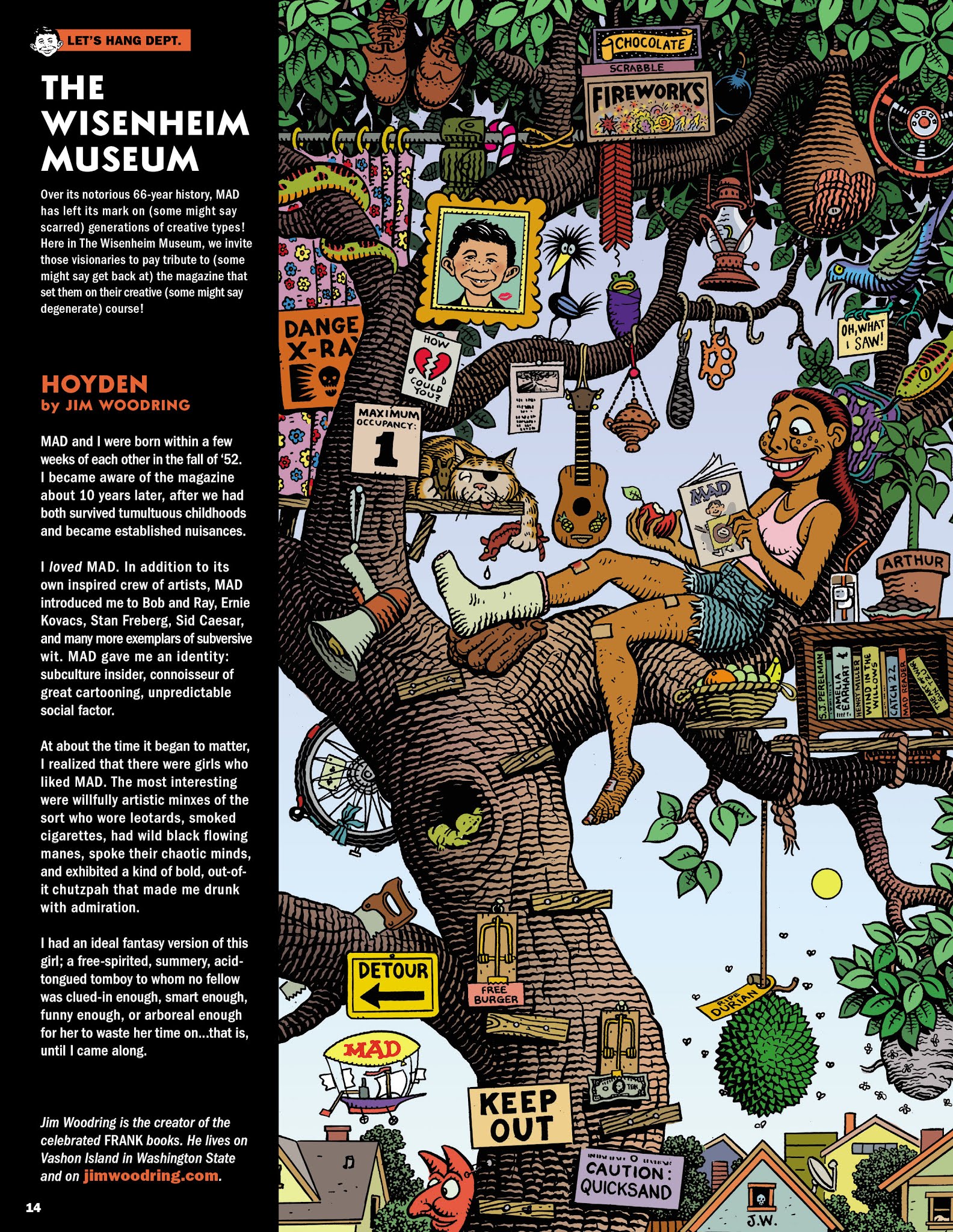 Read online MAD Magazine comic -  Issue #2 - 14