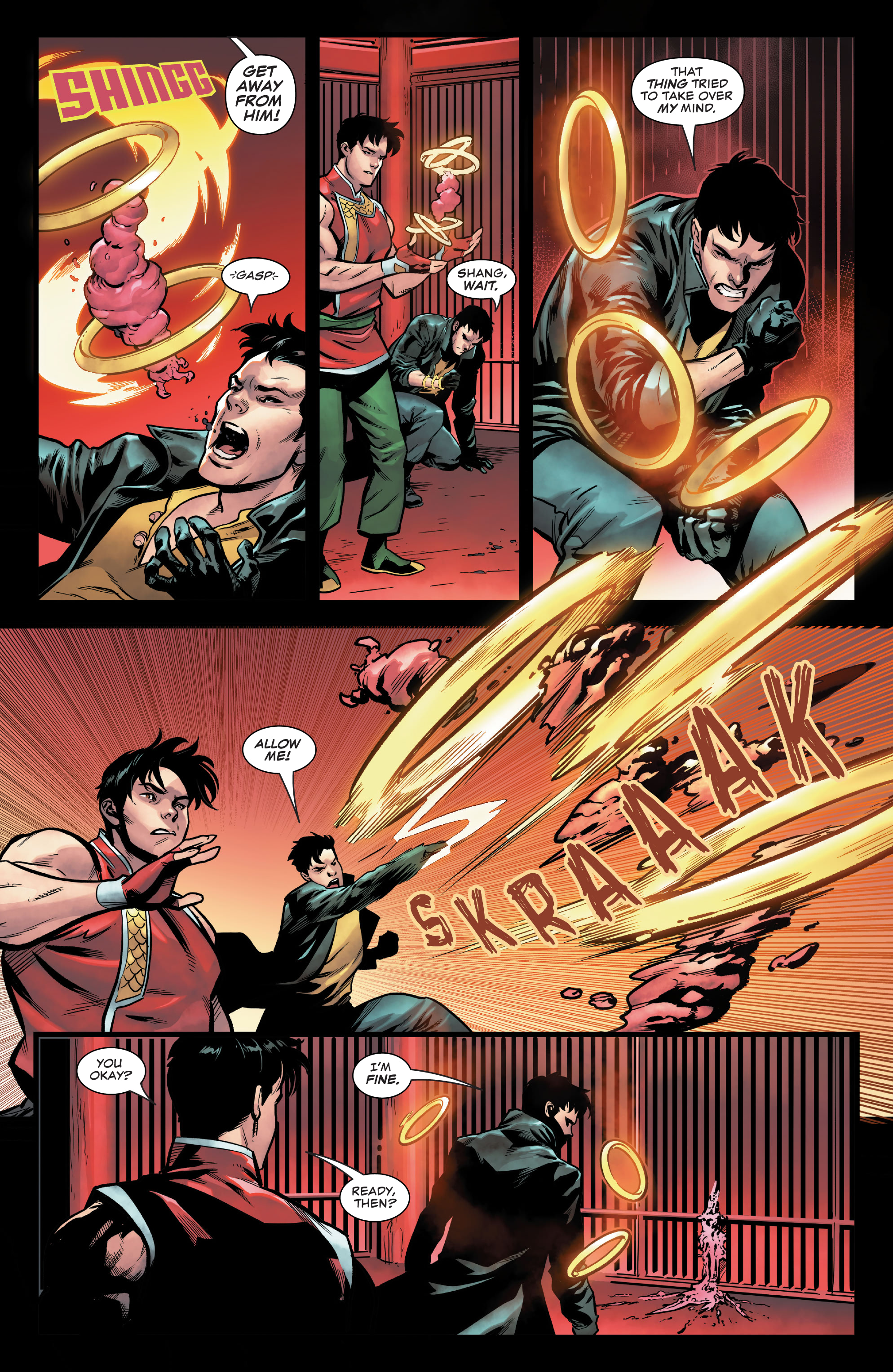 Read online Shang-Chi and the Ten Rings comic -  Issue #6 - 8