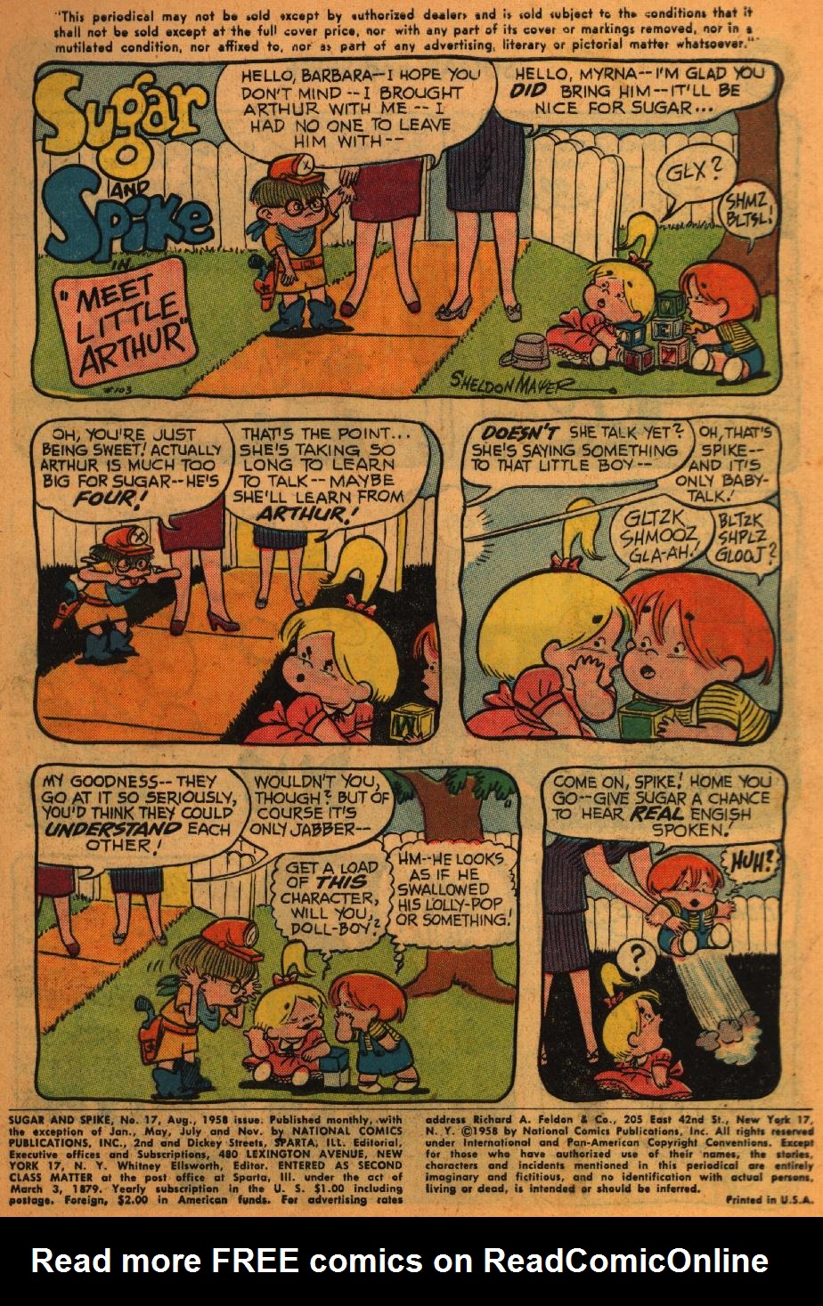 Read online Sugar and Spike comic -  Issue #17 - 3