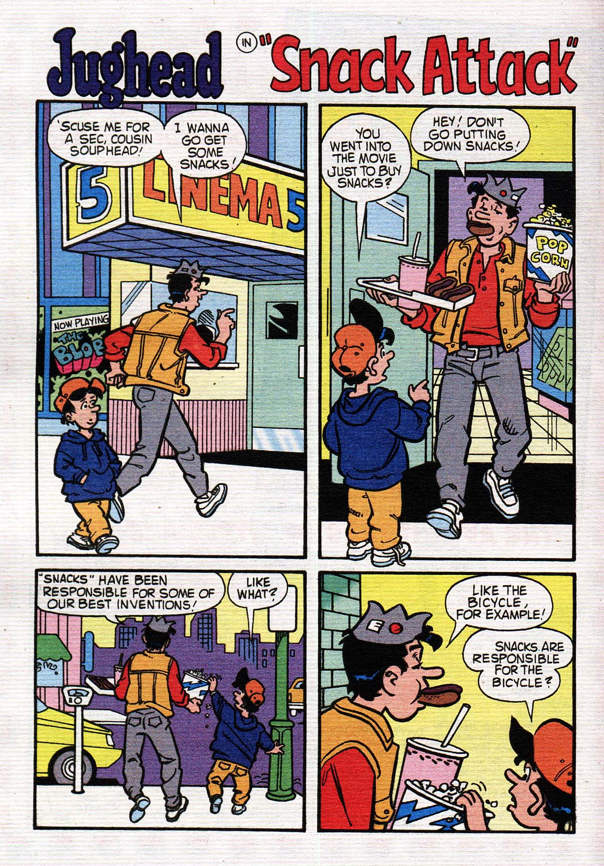 Read online Jughead's Double Digest Magazine comic -  Issue #107 - 139