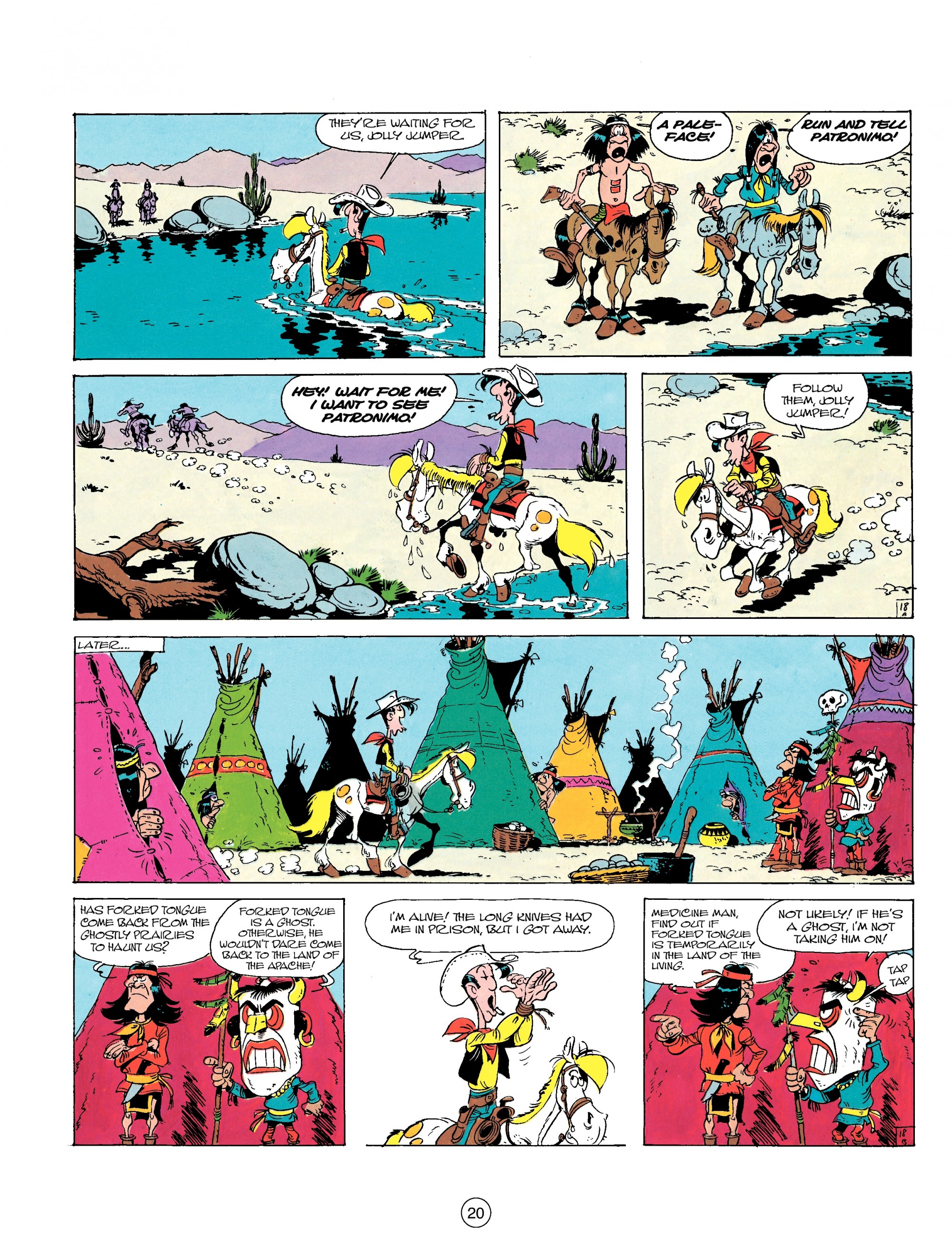 Read online A Lucky Luke Adventure comic -  Issue #17 - 20