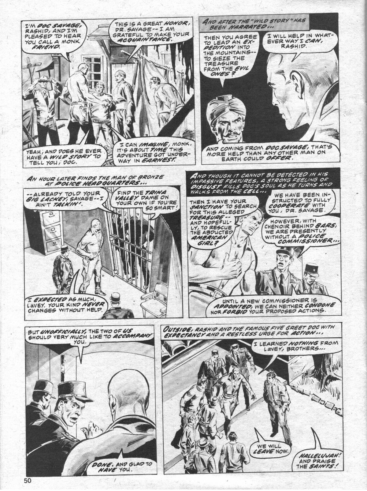 Read online Doc Savage (1975) comic -  Issue #4 - 50