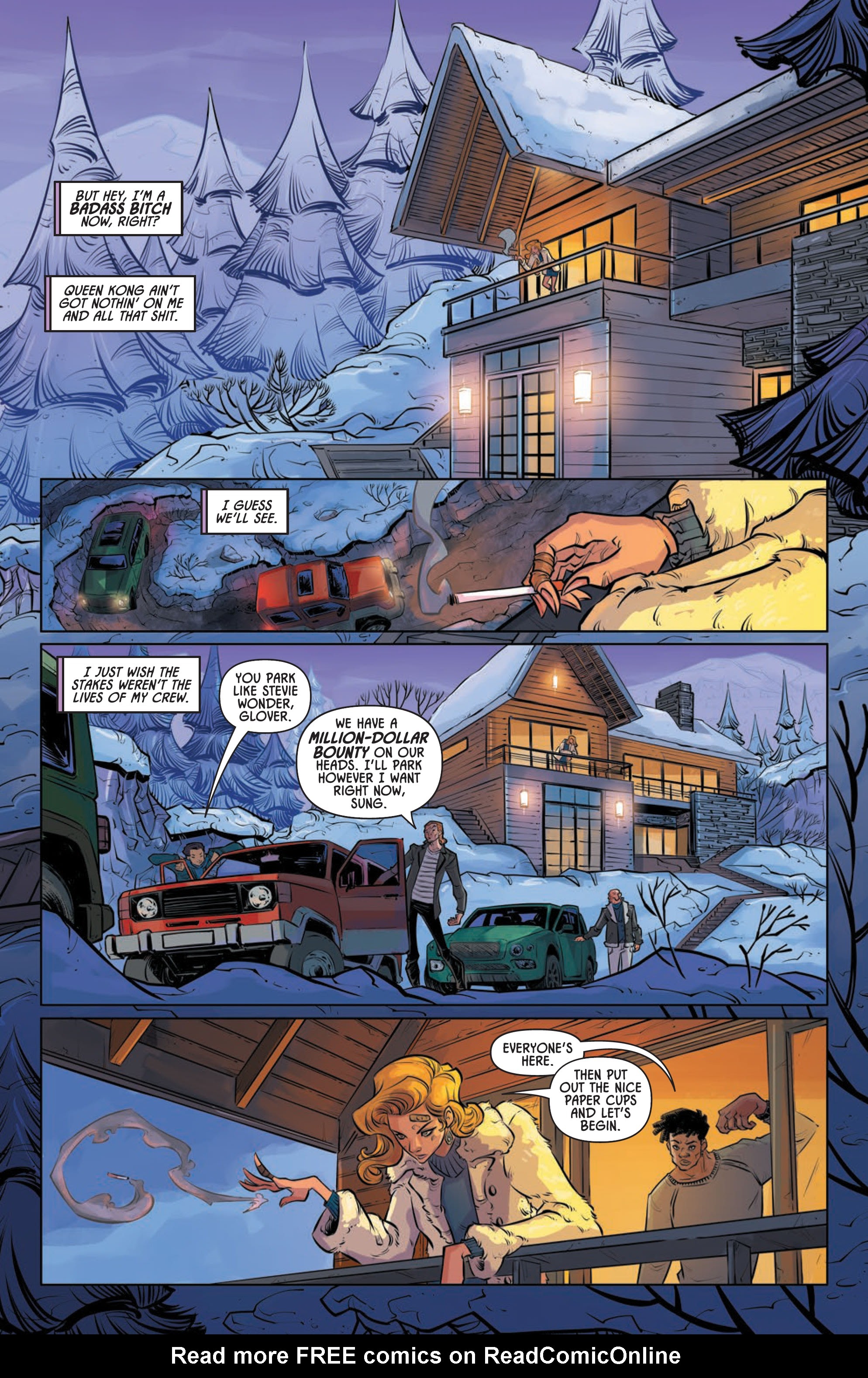 Read online Kaiju Score: Steal From the Gods comic -  Issue #2 - 4