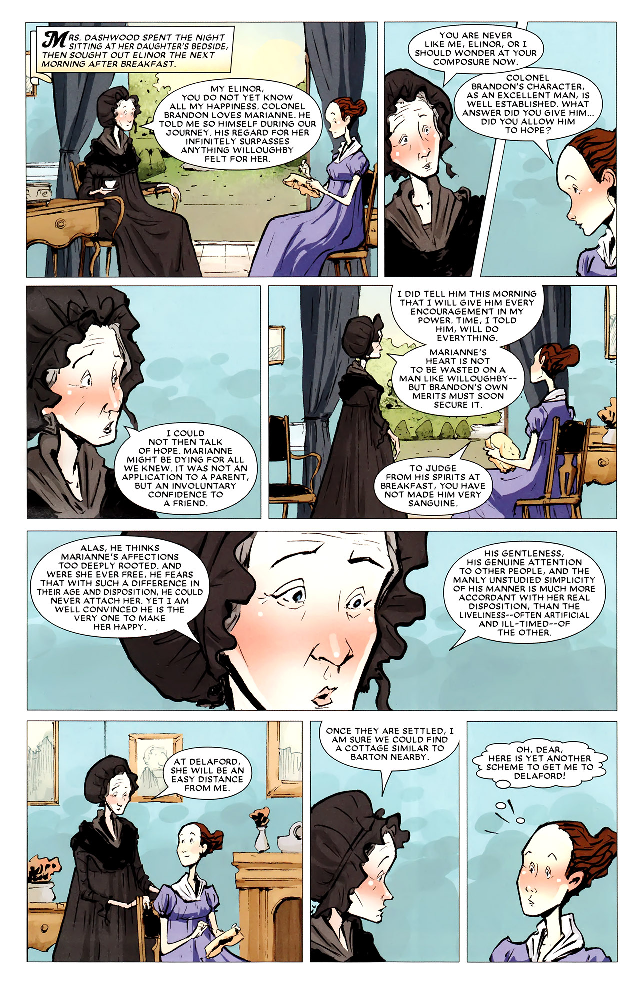 Read online Sense & Sensibility comic -  Issue #5 - 17