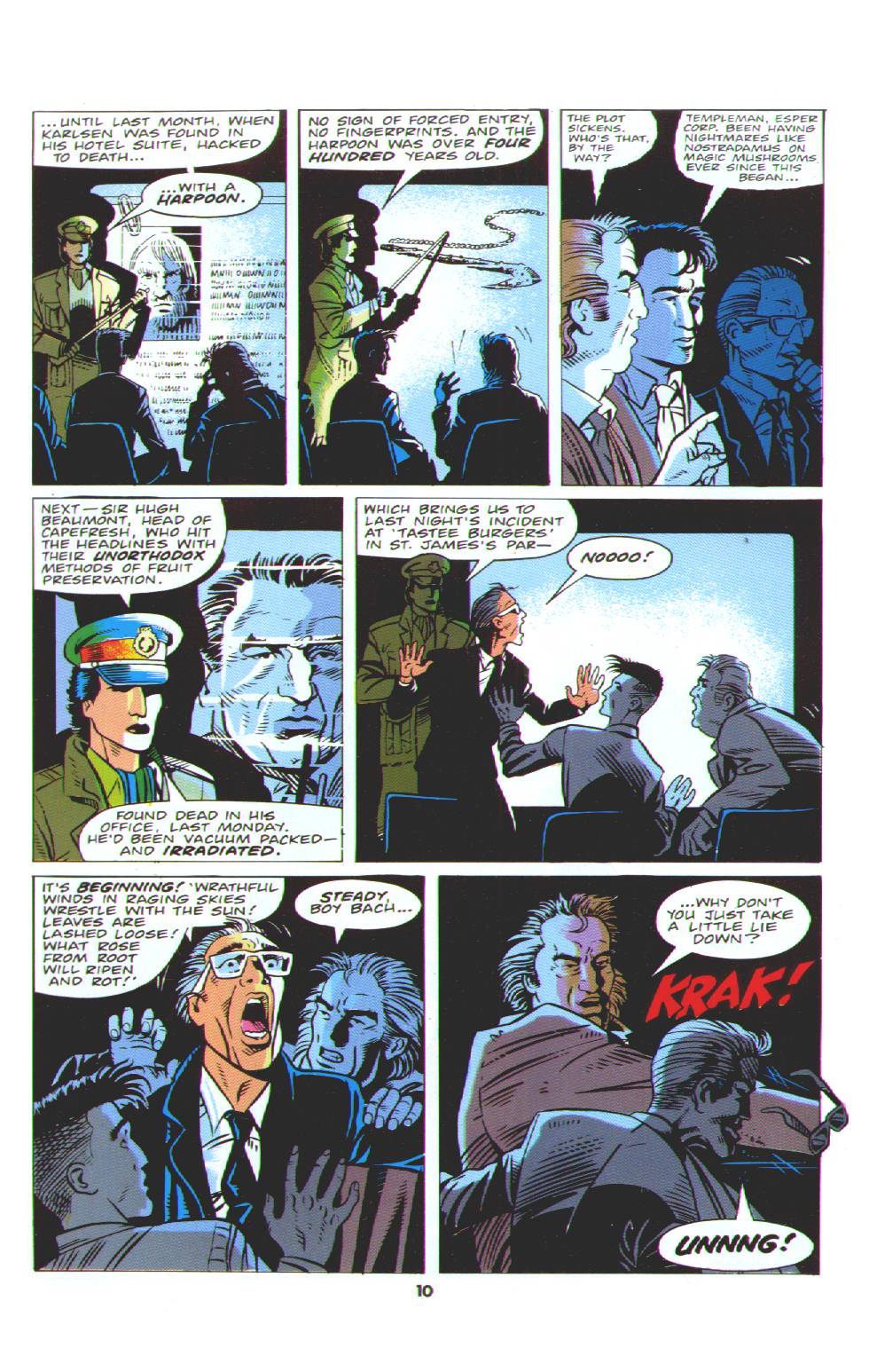 Read online The Knights of Pendragon comic -  Issue #1 - 10