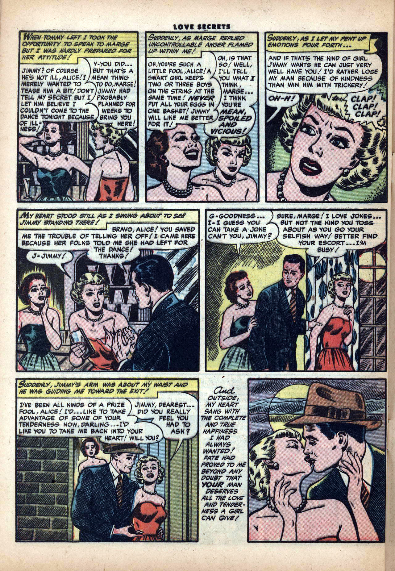Read online Love Secrets (1953) comic -  Issue #39 - 32