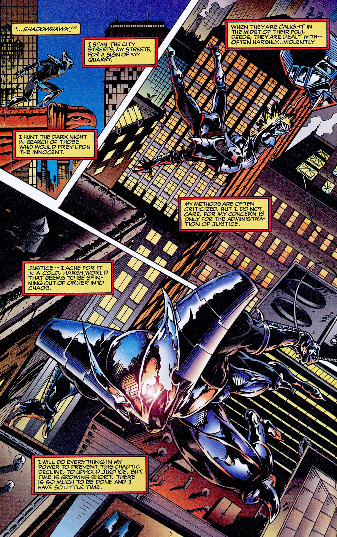 Read online Vampirella/Shadowhawk: Creatures of the Night comic -  Issue # Full - 16