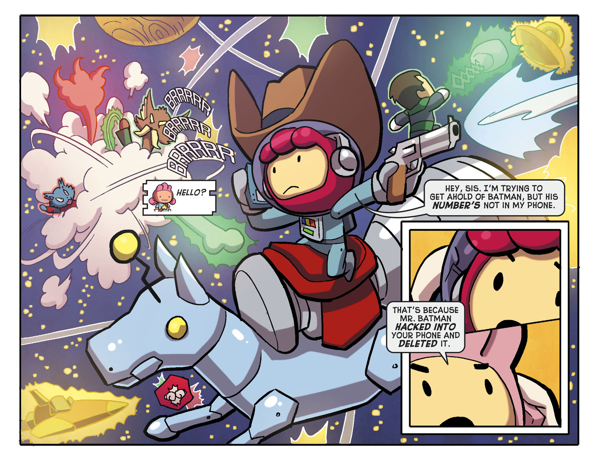 Read online Scribblenauts Unmasked: A Crisis of Imagination comic -  Issue #6 - 11