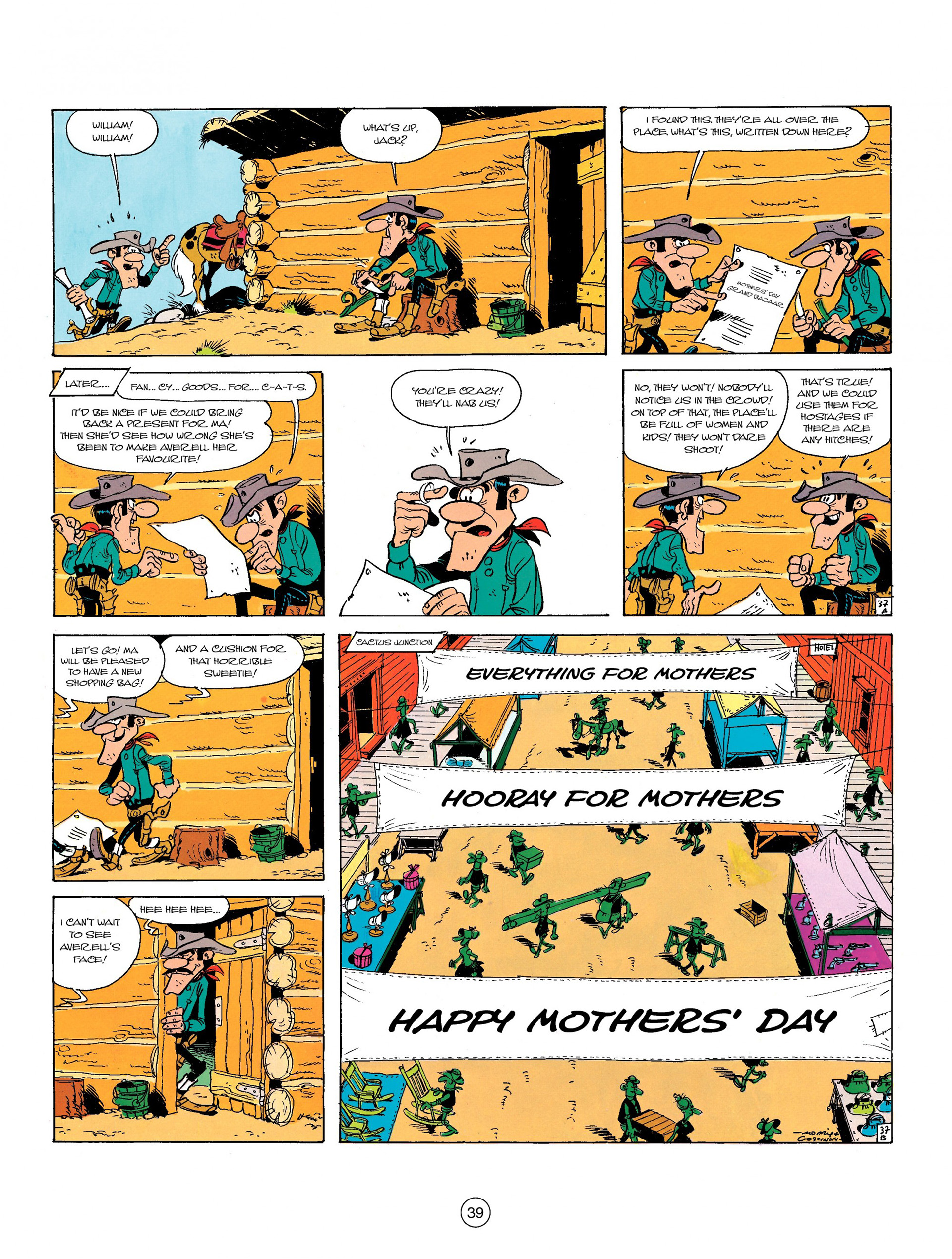 Read online A Lucky Luke Adventure comic -  Issue #6 - 39