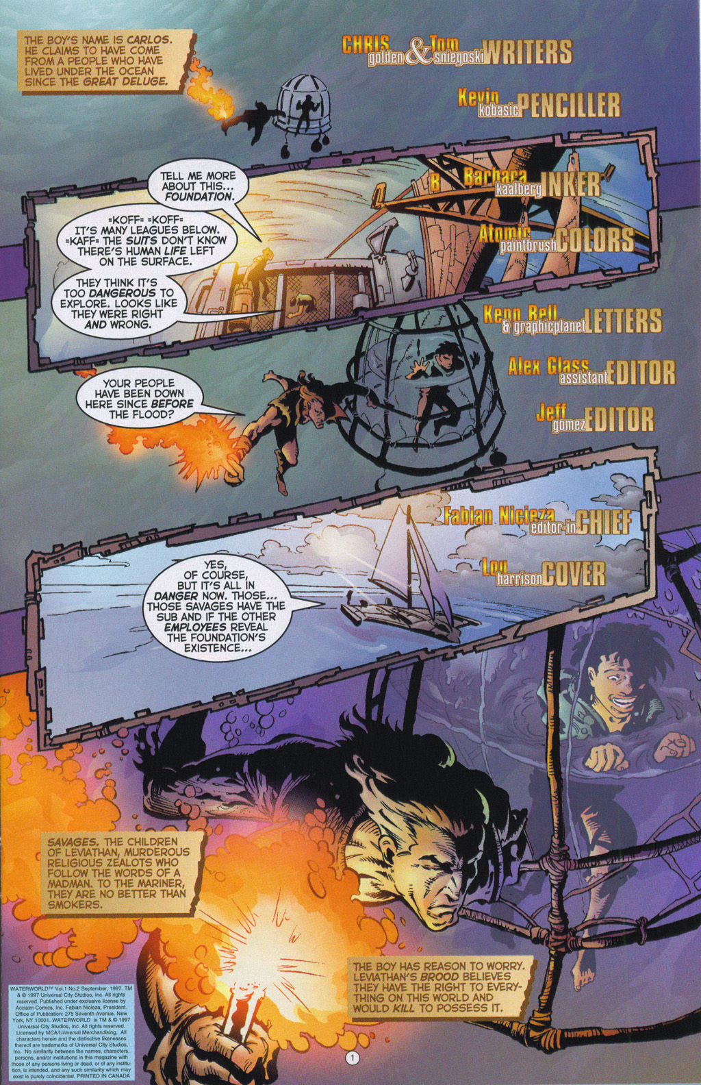 Read online Waterworld: Children of Leviathan comic -  Issue #2 - 3