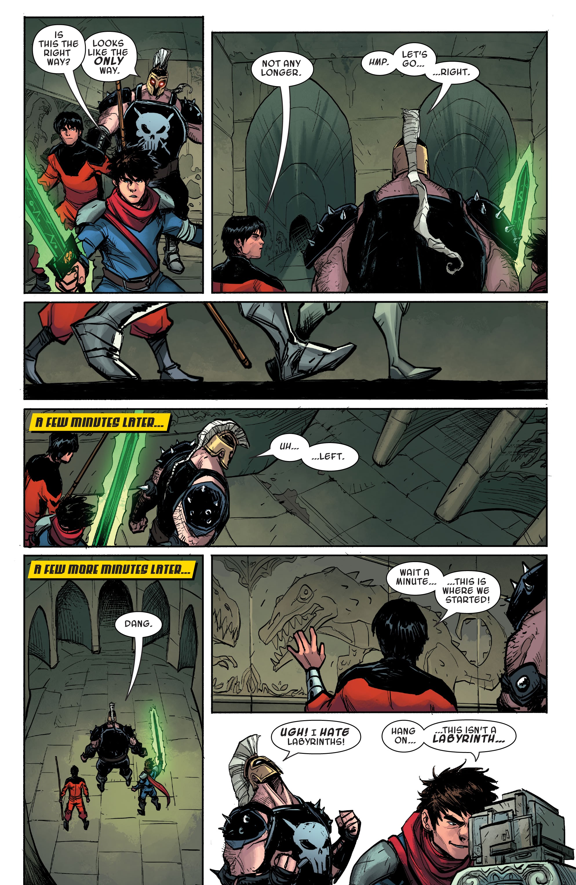 Read online Aero & Sword Master: Origins And Odysseys comic -  Issue # TPB - 109