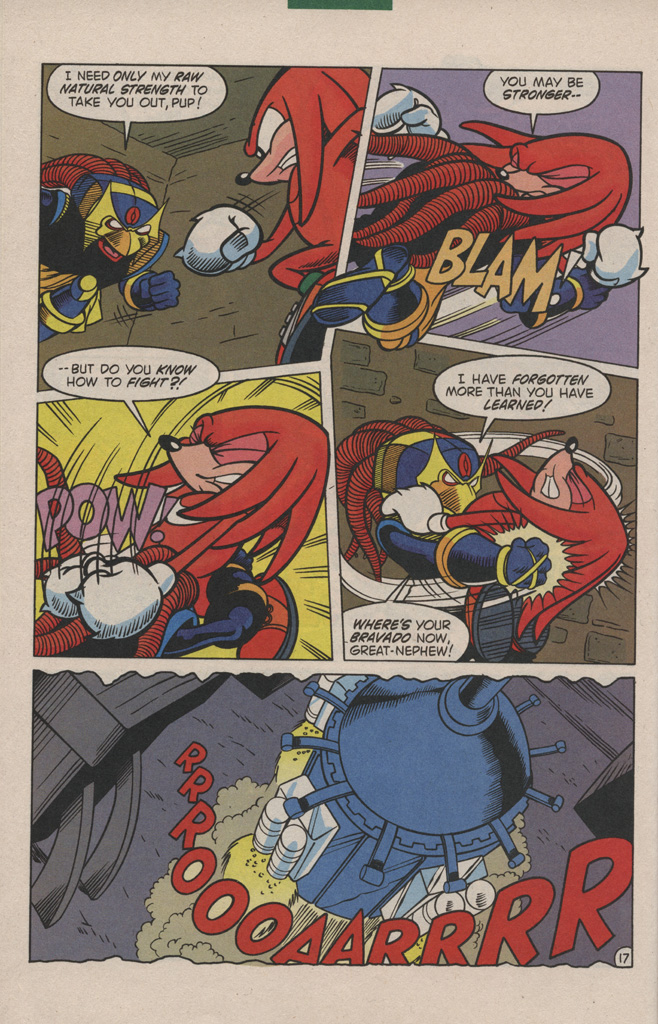 Read online Sonic's Friendly Nemesis, Knuckles comic -  Issue #3 - 24