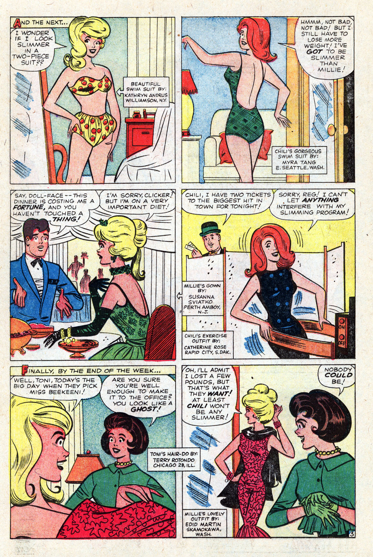 Read online Millie the Model comic -  Issue #110 - 22