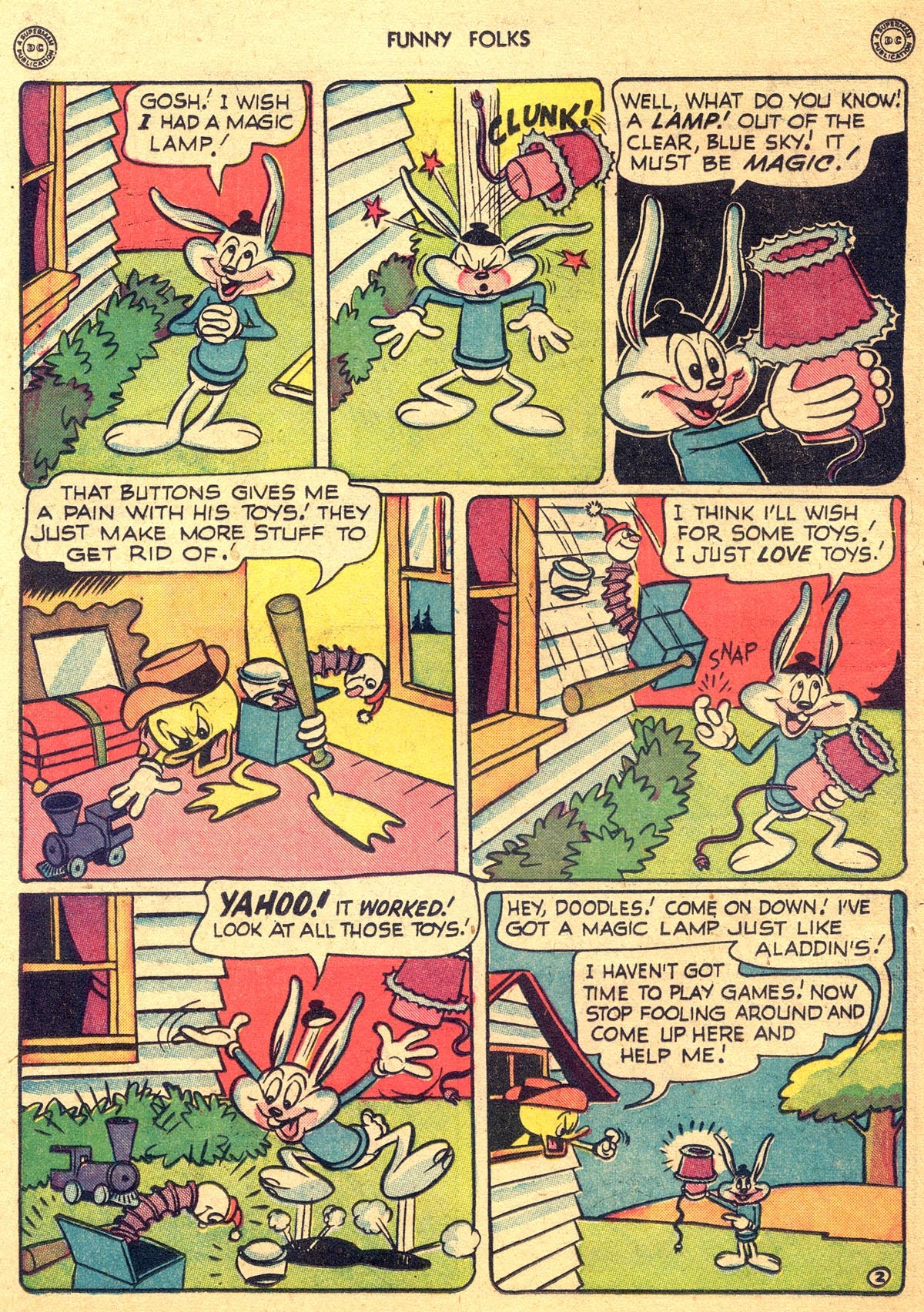 Read online Funny Folks comic -  Issue #19 - 22