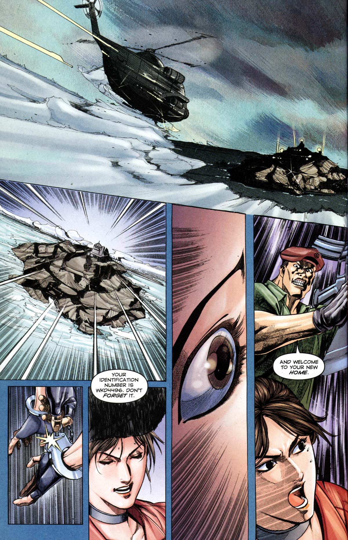 Read online Resident Evil Code: Veronica comic -  Issue #1 - 5