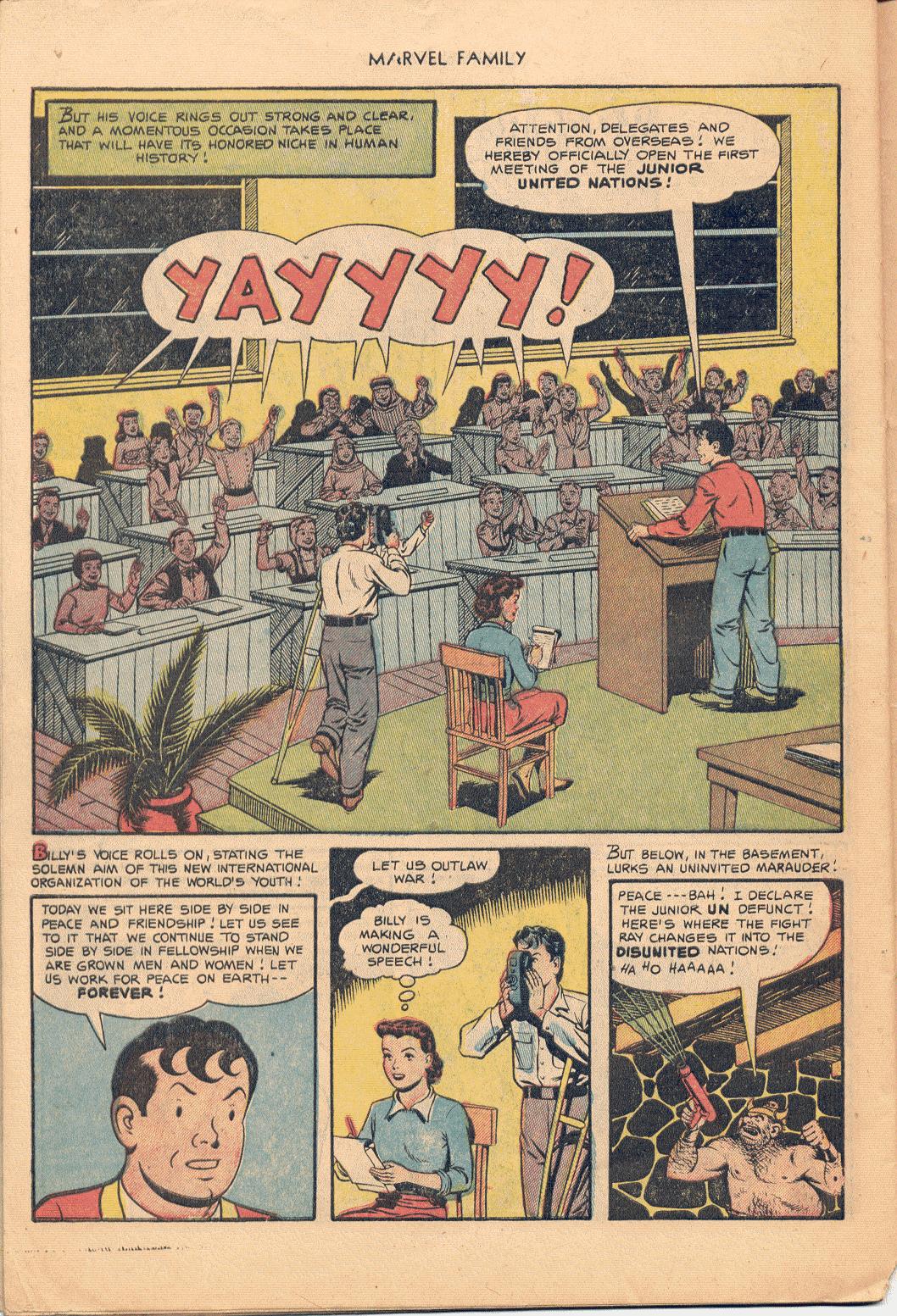 Read online The Marvel Family comic -  Issue #77 - 30