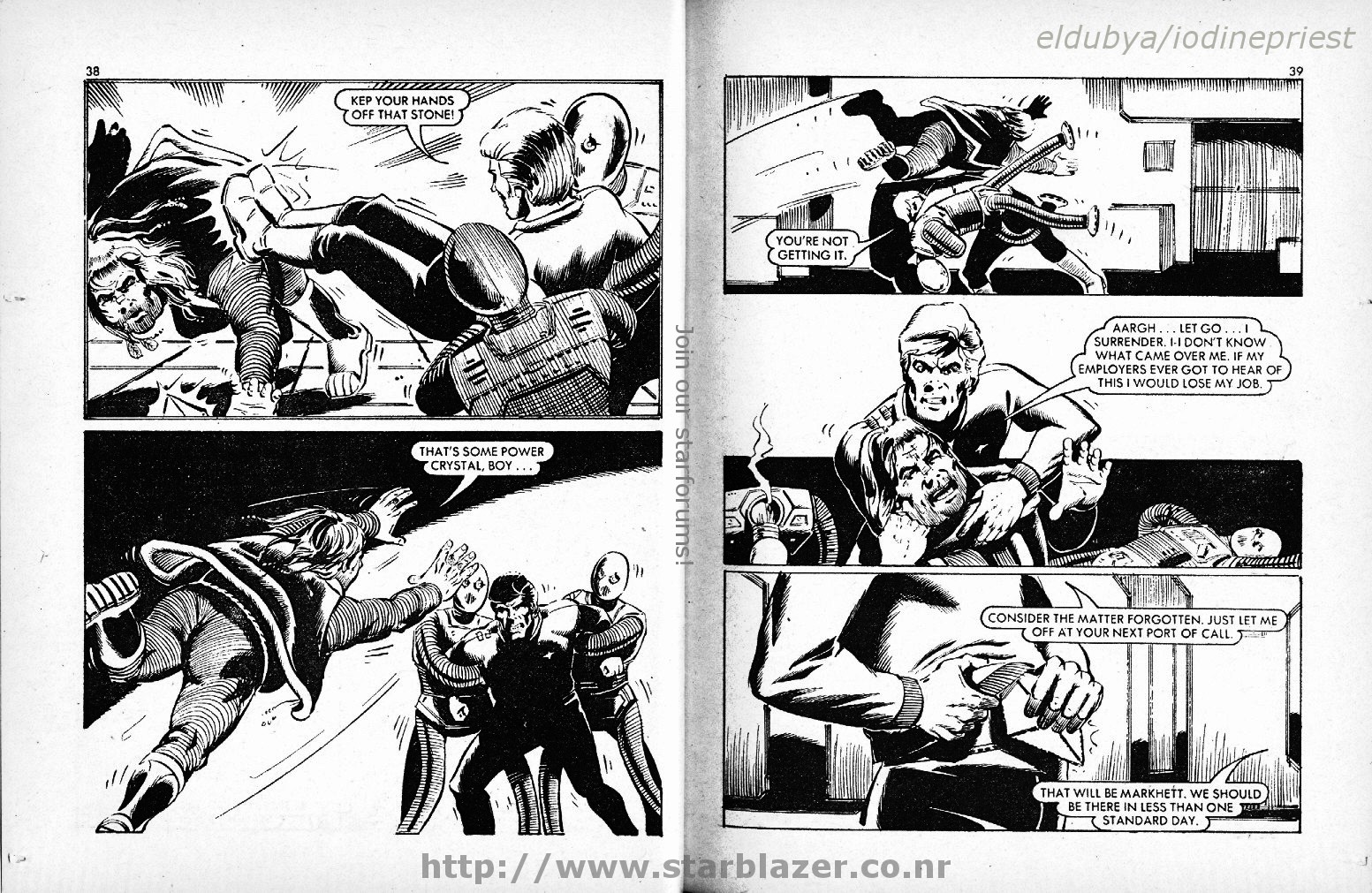 Read online Starblazer comic -  Issue #116 - 21