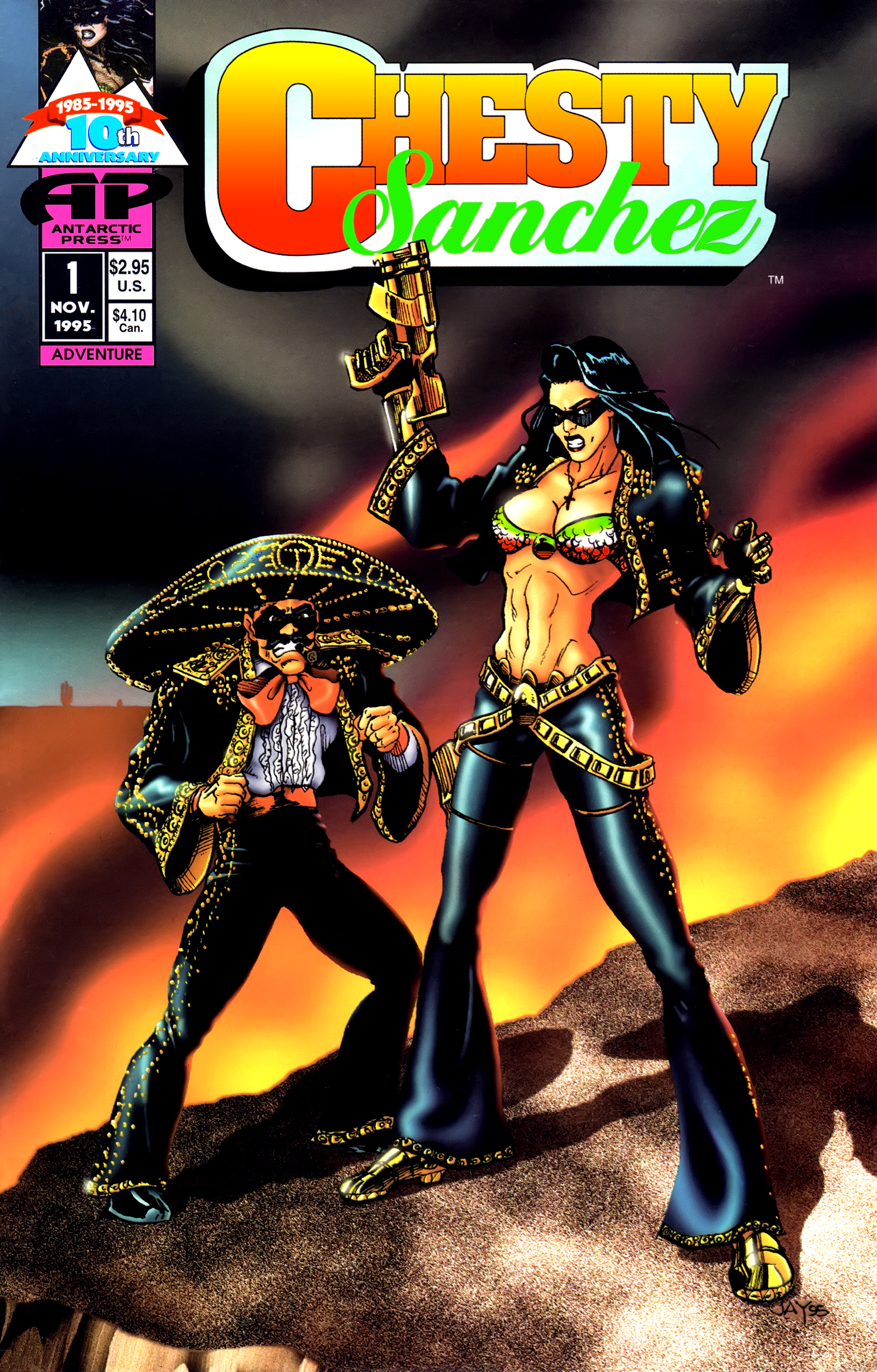 Read online Chesty Sanchez comic -  Issue #1 - 1